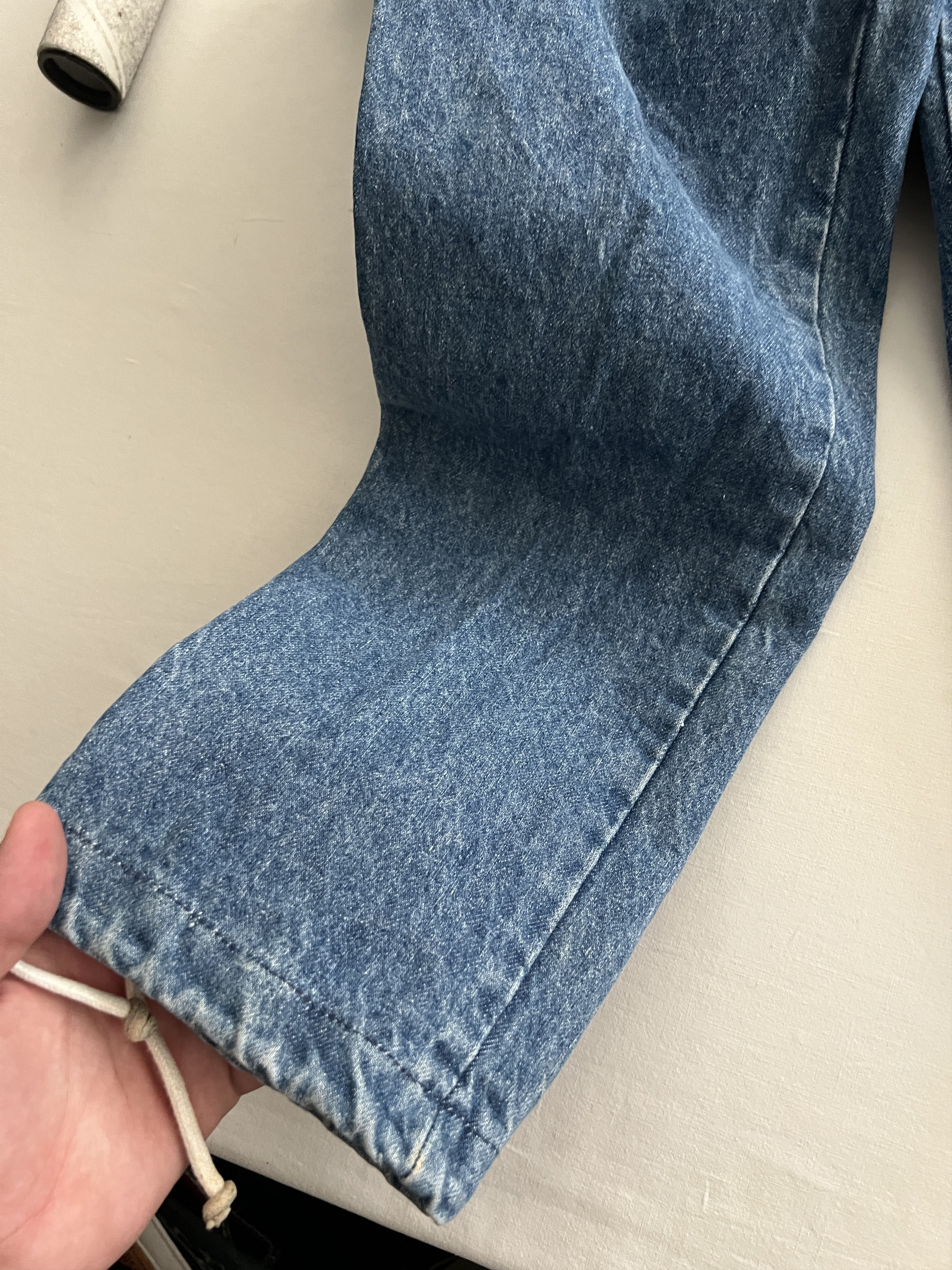 Vintage Vintage 90s Wrangler Washed Denim Jeans W30 L30 Size 30" / US 8 / IT 44 - 23 Thumbnail