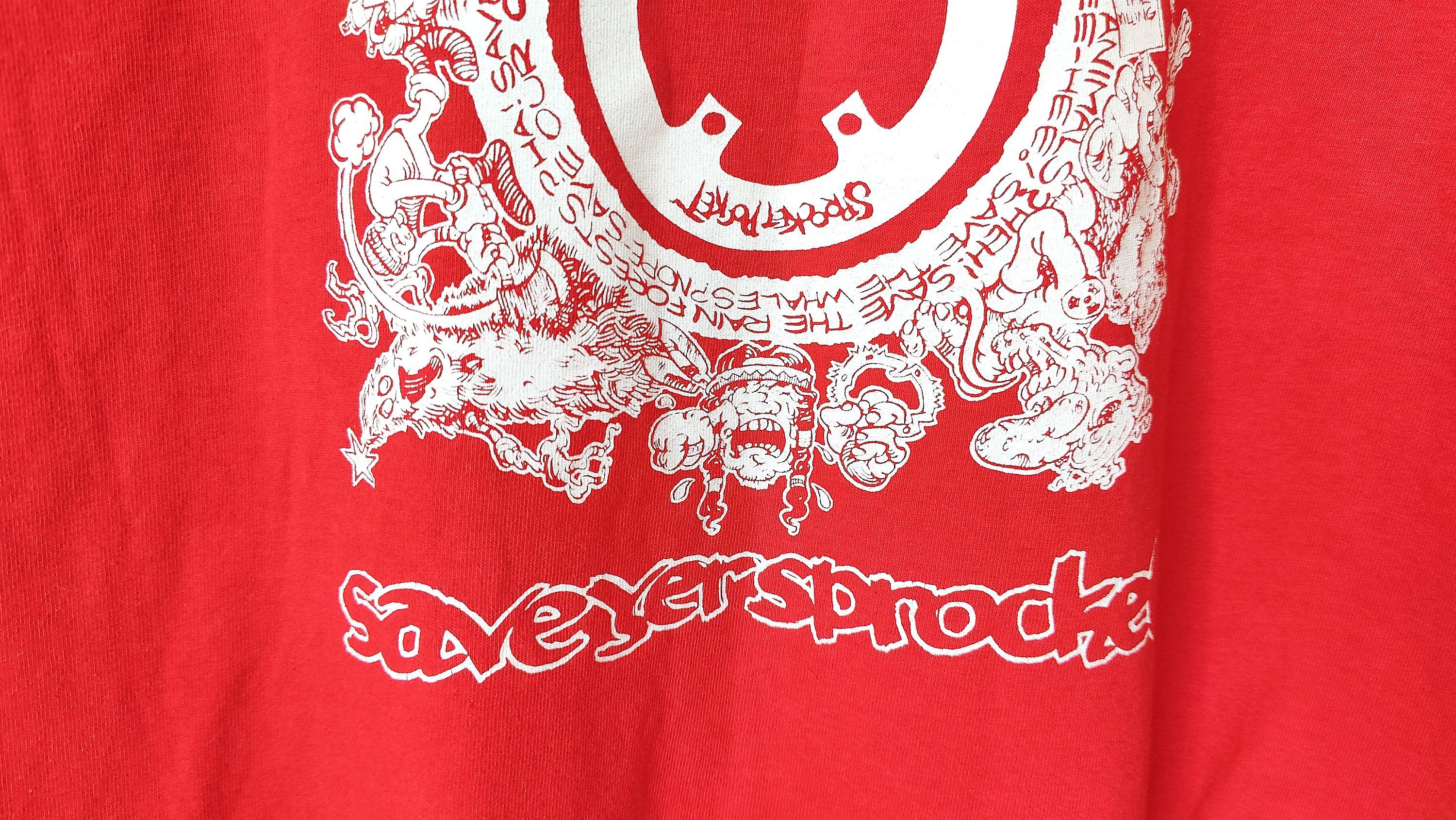 Vintage Havok 1989 Meatball Sprocket Pocket BMX 90s Vintage Tshirt Size US L / EU 52-54 / 3 - 10 Thumbnail