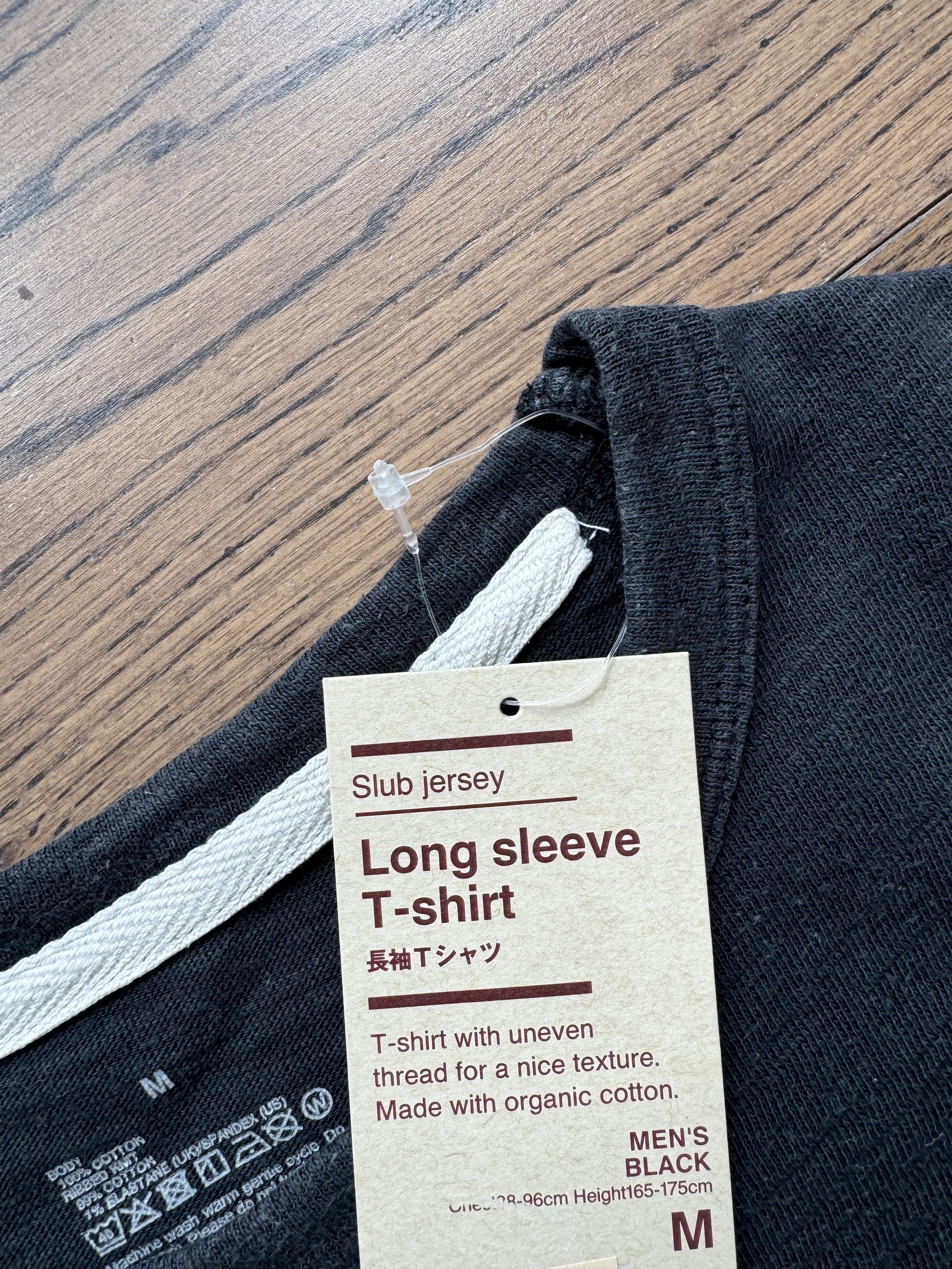 Muji MUJI Japan Mens Organic Slub Cotton Jersey Minimal T Shirt Size US M / EU 48-50 / 2 - 4 Thumbnail