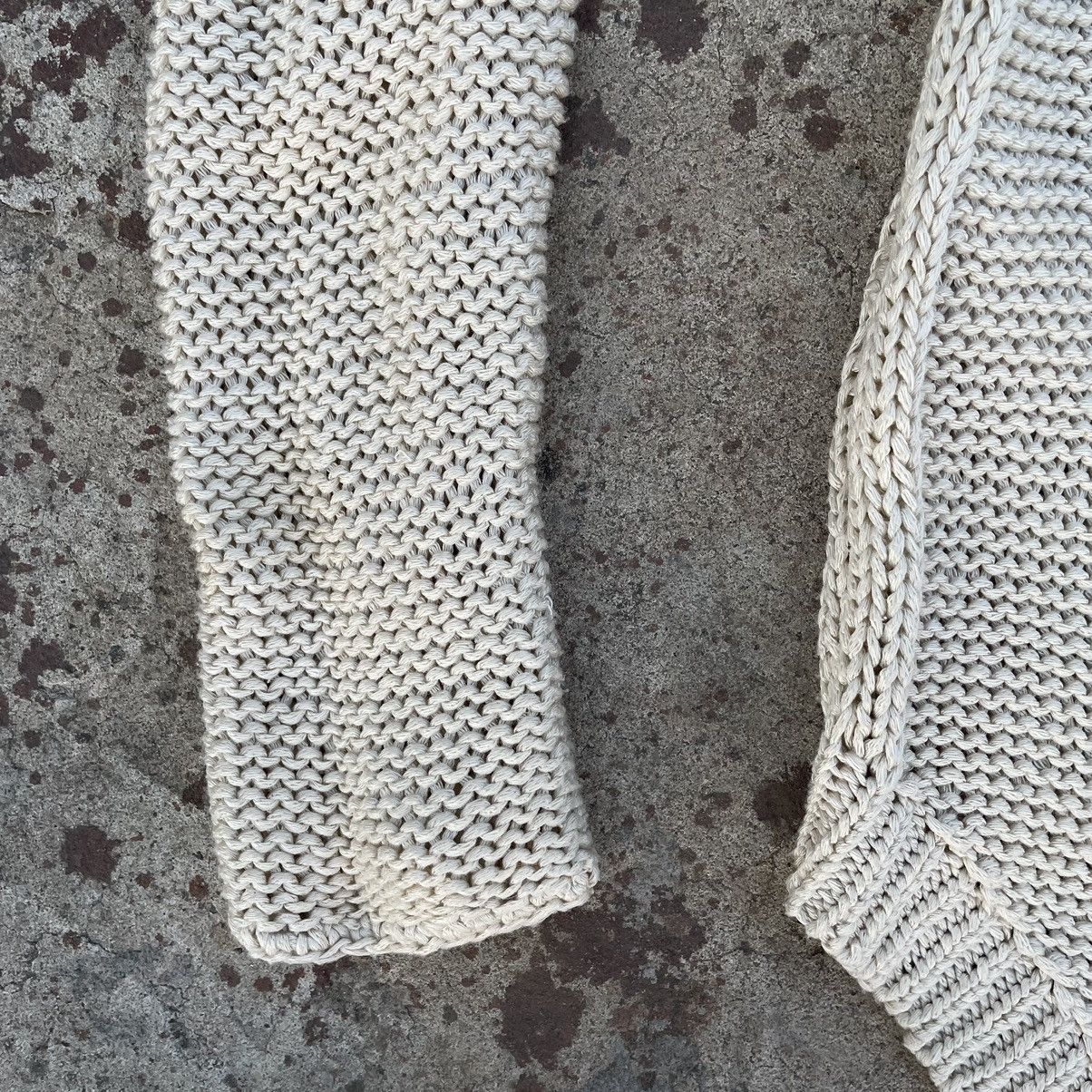 Japanese Brand Vintage Avant Garde knitted Sweater Y2K 90s USA Longsleeve Size M / US 6-8 / IT 42-44 - 12 Thumbnail