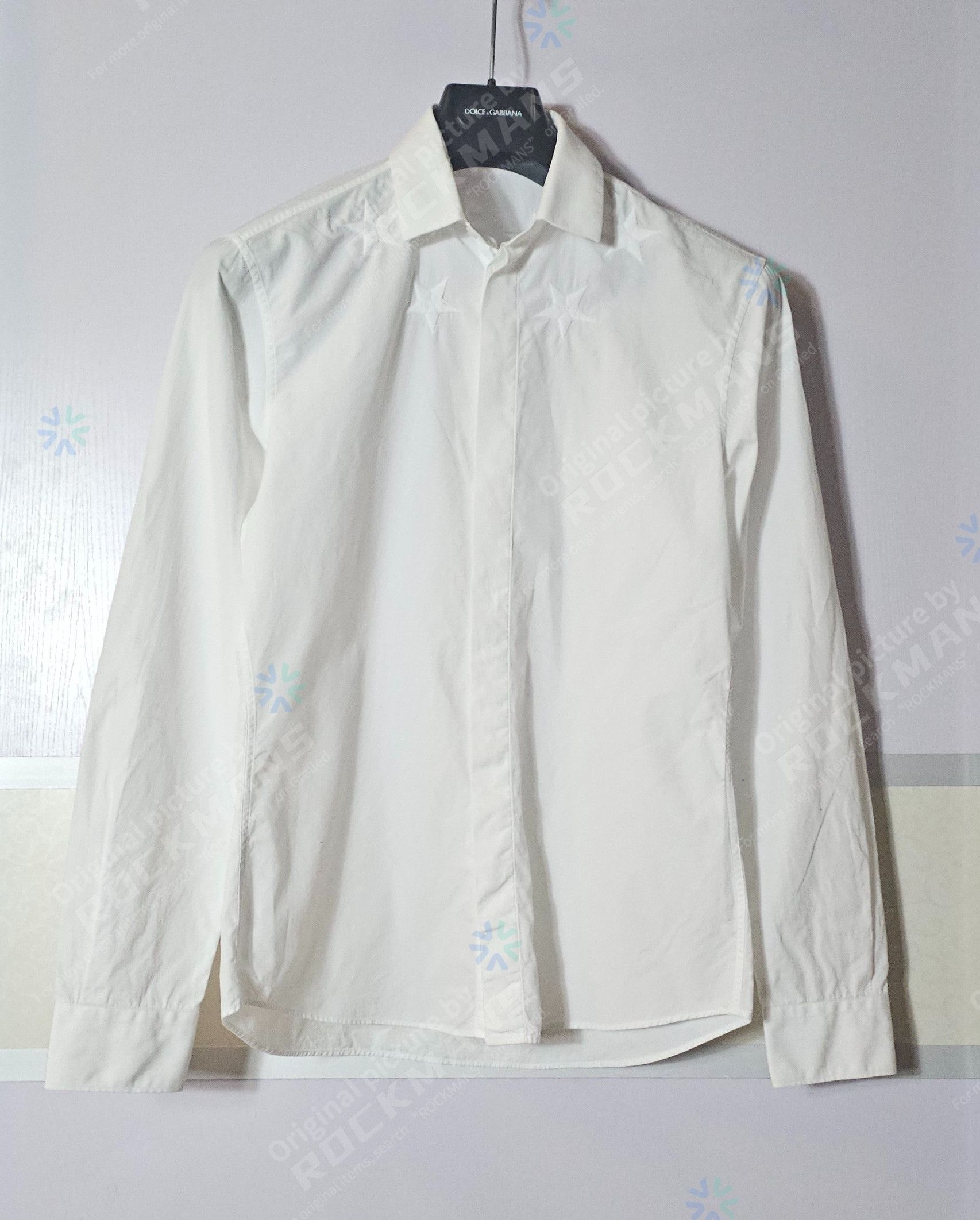 Givenchy Givenchy Embroidered stars shirt White Size 40 EU Size US M / EU 48-50 / 2 - 1 Thumbnail