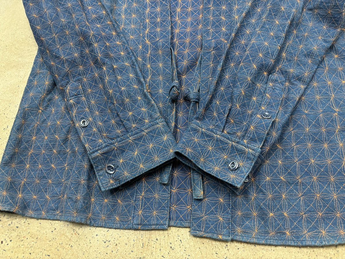 Visvim VISVIM ICT SASHIKO SANJURO KIMONO JKT，size 4 Size US XL / EU 56 / 4 - 4 Thumbnail