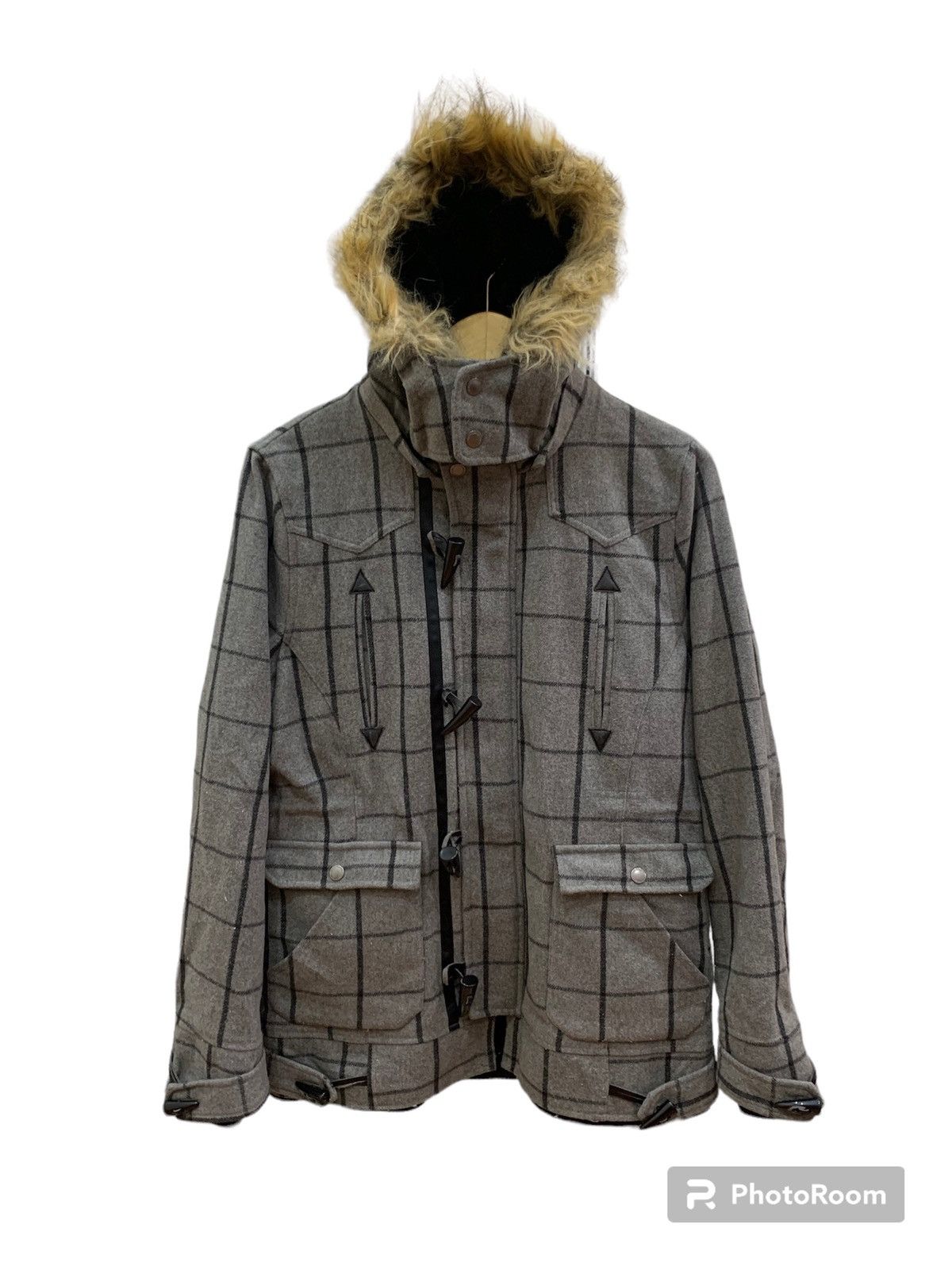 Semantic Design Fur Jacket | Grailed