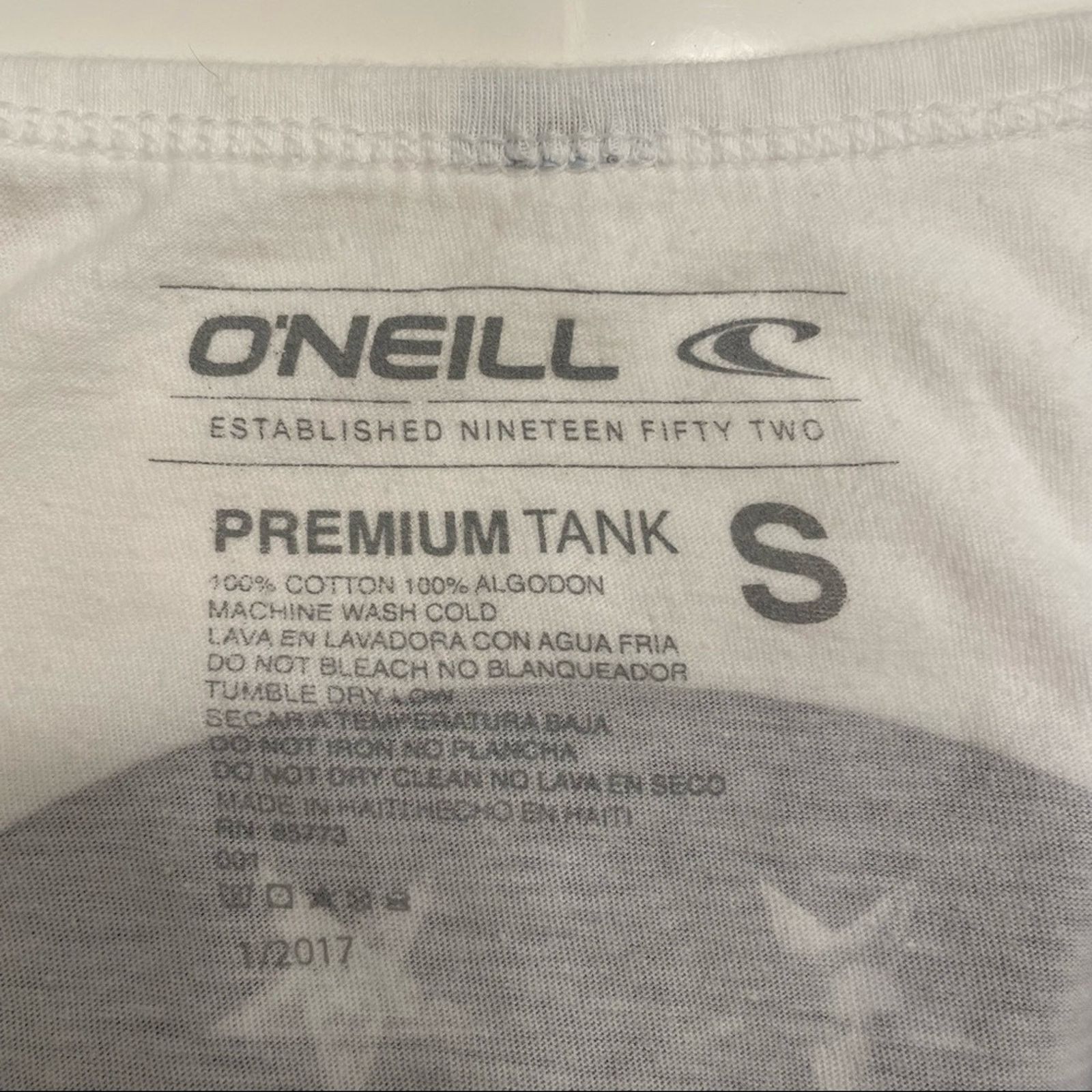 O'Neill O’Neill Tank Top S Size US S / EU 44-46 / 1 - 8 Thumbnail