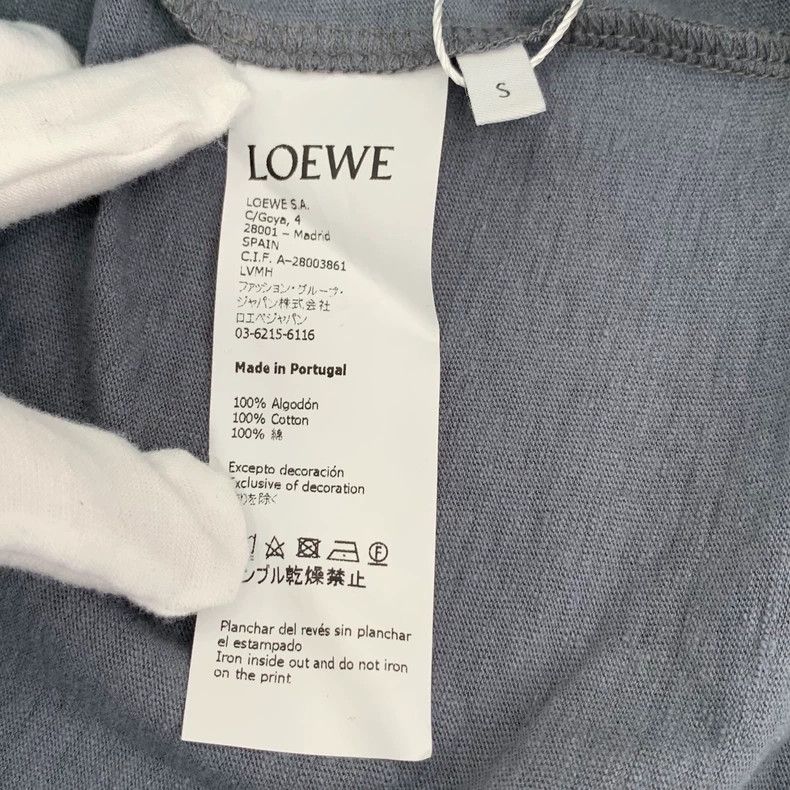 Loewe Loewe Patchwork eye print cotton round neck short sleeve T Size S / US 4 / IT 40 - 6 Thumbnail