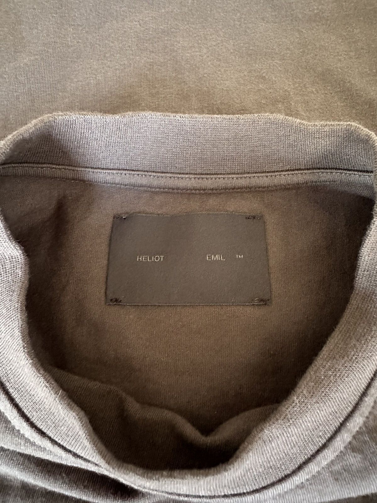Heliot Emil HELIOT EMIL Grey Pocket T-Shirt Size US S / EU 44-46 / 1 - 7 Thumbnail