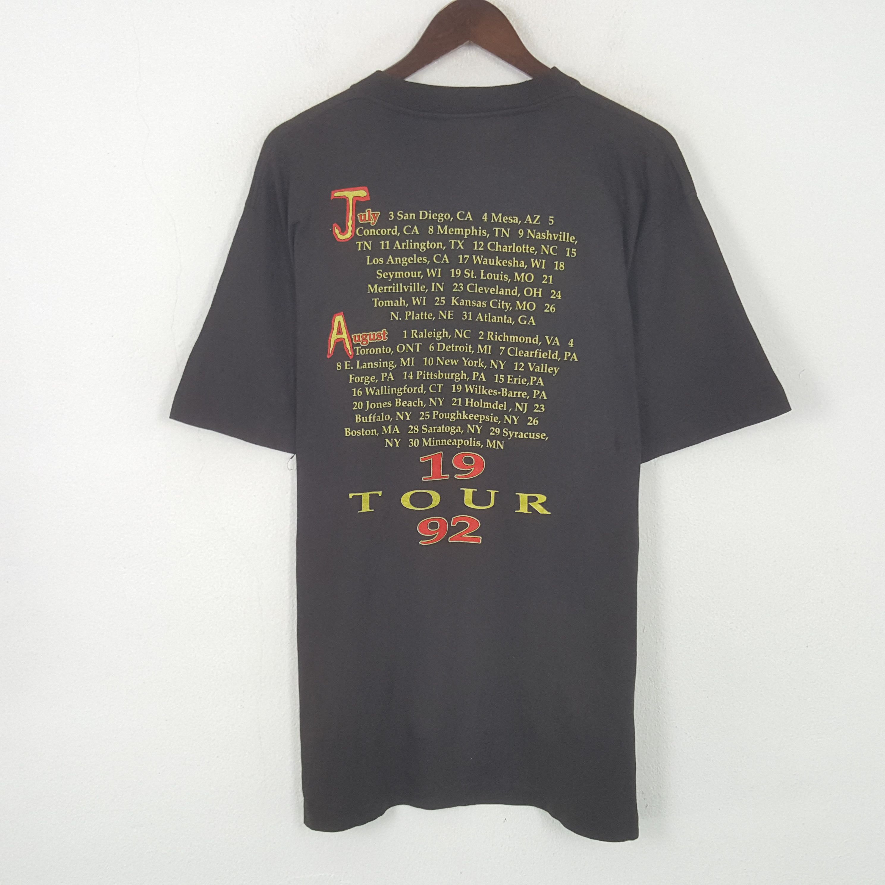 Band Tees Vintage Richard Marx American Rock Band 1992 Tour Tshirt Size US L / EU 52-54 / 3 - 3 Thumbnail