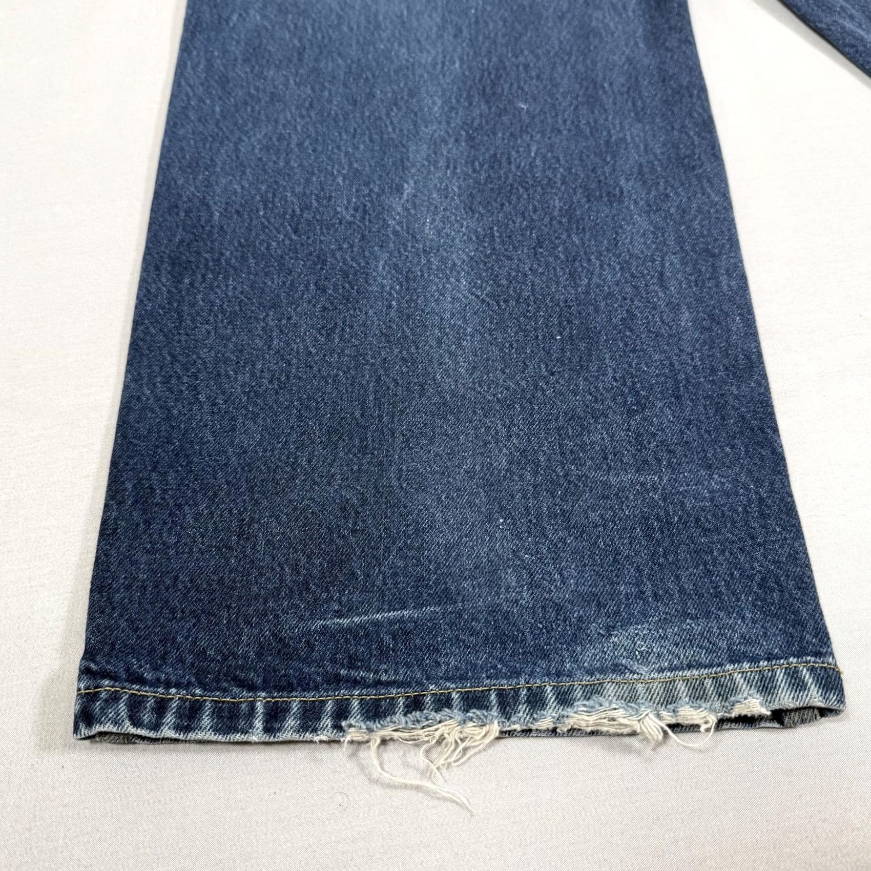 Denime VINTAGE Tommy Jeans Jeans Men 36x32 Blue Carpenter Baggy 90s Wide-Leg Distressed Denim Size US 36 / EU 52 - 7 Thumbnail