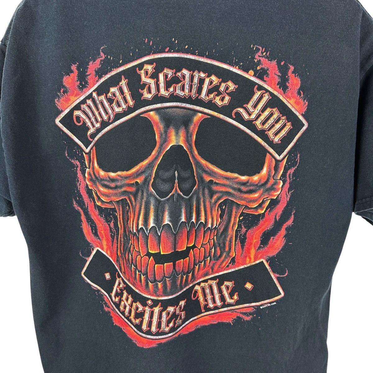 Vintage Vintage Y2K What Scares You Excited Me Grunge Shirt Size US L / EU 52-54 / 3 - 8 Thumbnail
