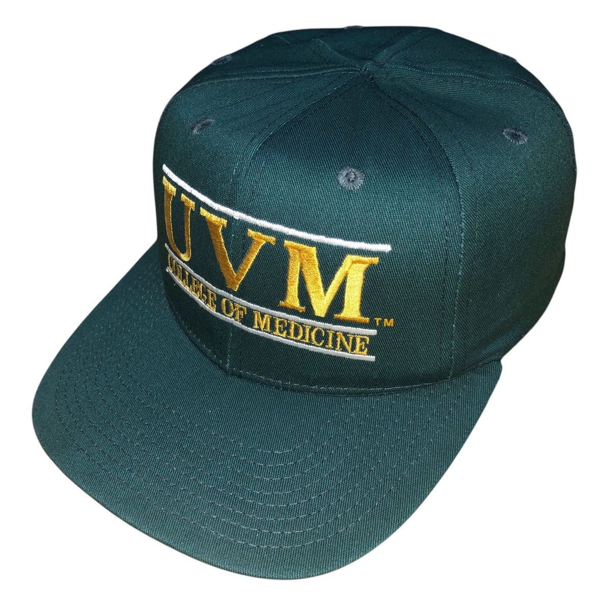 Vintage Vintage University of Vermont College of Medicine snapback Size ONE SIZE - 2 Thumbnail
