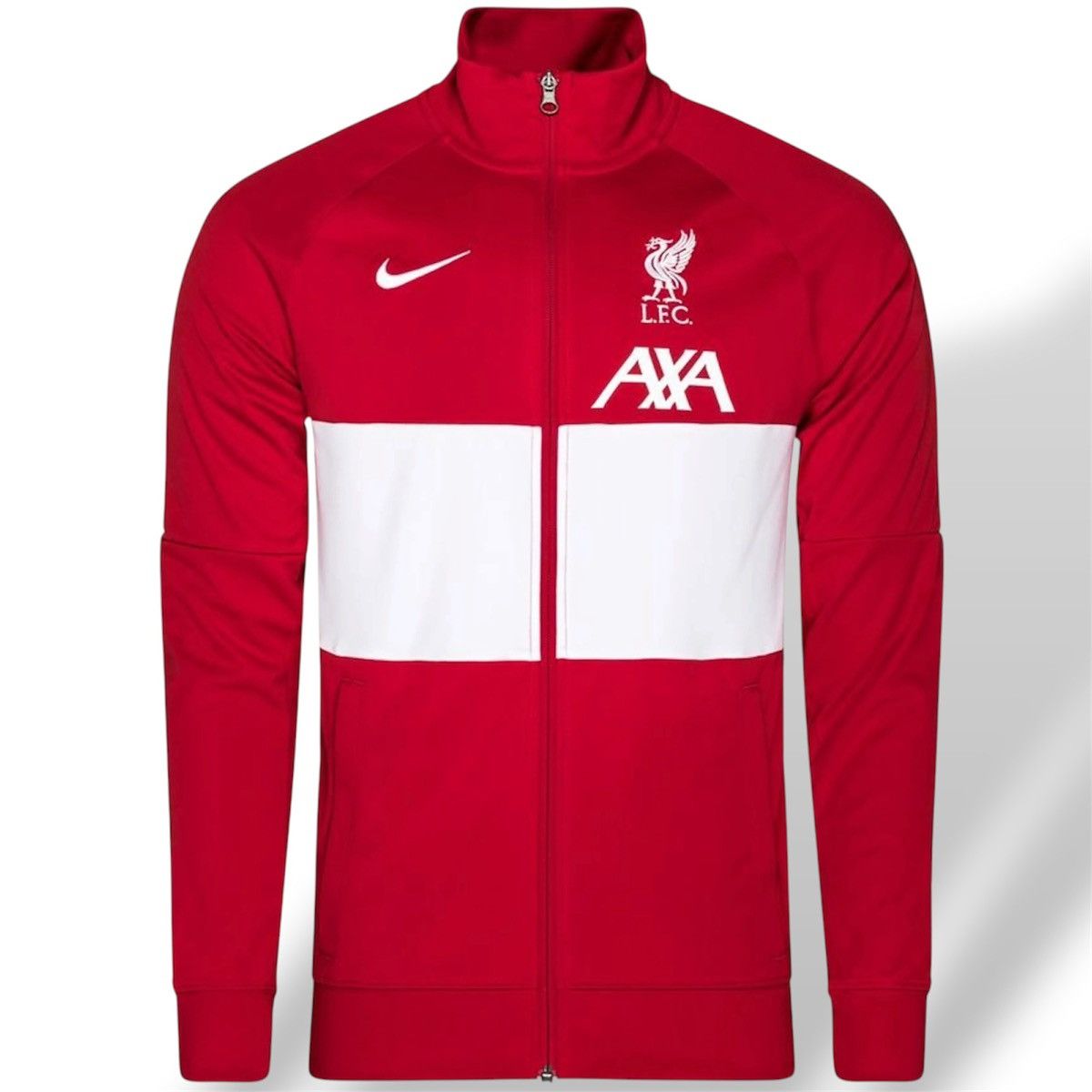 Nike 2020 LIVERPOOL TRACK JACKET ANTHEM RED/WHITE NIKE SIZE M Size US M / EU 48-50 / 2 - 1 Thumbnail