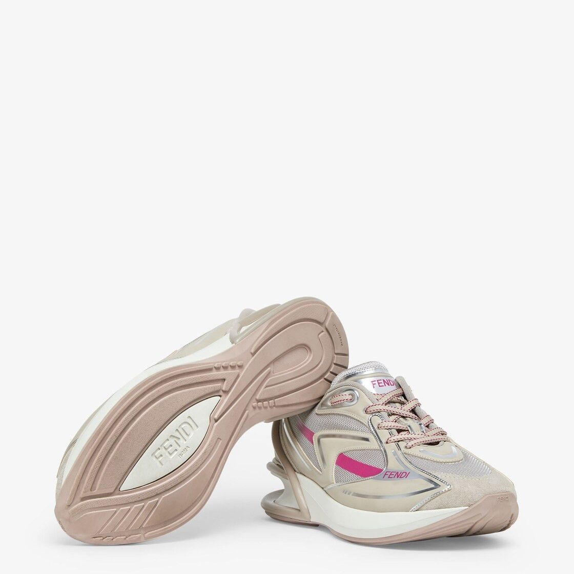 Fendi o1w1db10525 First 1 Sneakers in Multicolor Size US 8 / IT 38 - 4 Thumbnail
