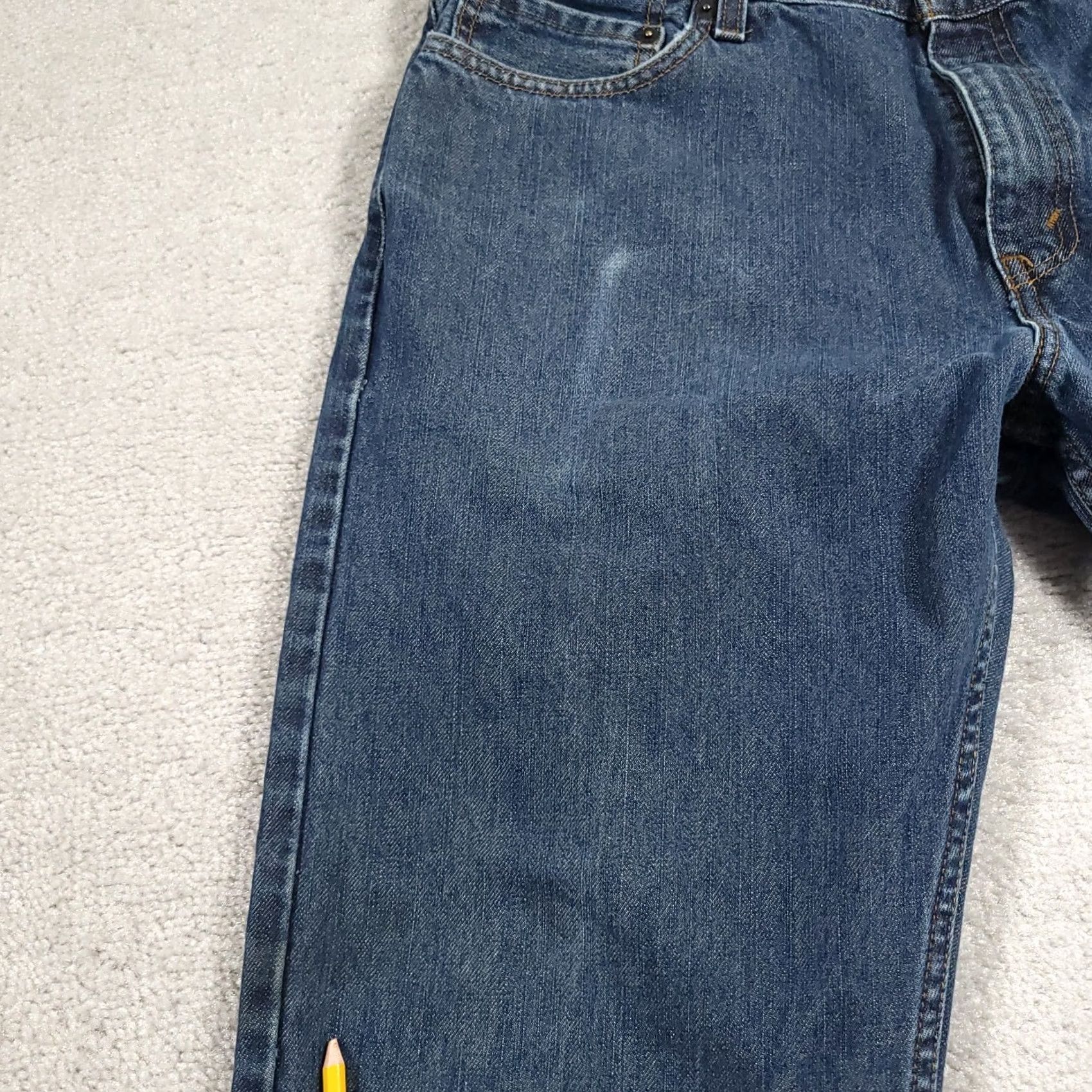 Levi's VINTAGE Levi's Slim Straight Jeans Mens 36X30 Medium Wash Western Workwear Shirt? Size US 36 / EU 52 - 6 Thumbnail