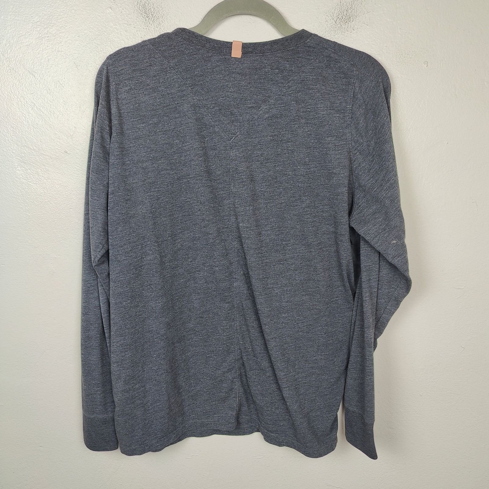 Lunya Lunya Restore Base Long Sleeve Tee Womens XL Charcoal Gray Size XL / US 12-14 / IT 48-50 - 3 Thumbnail