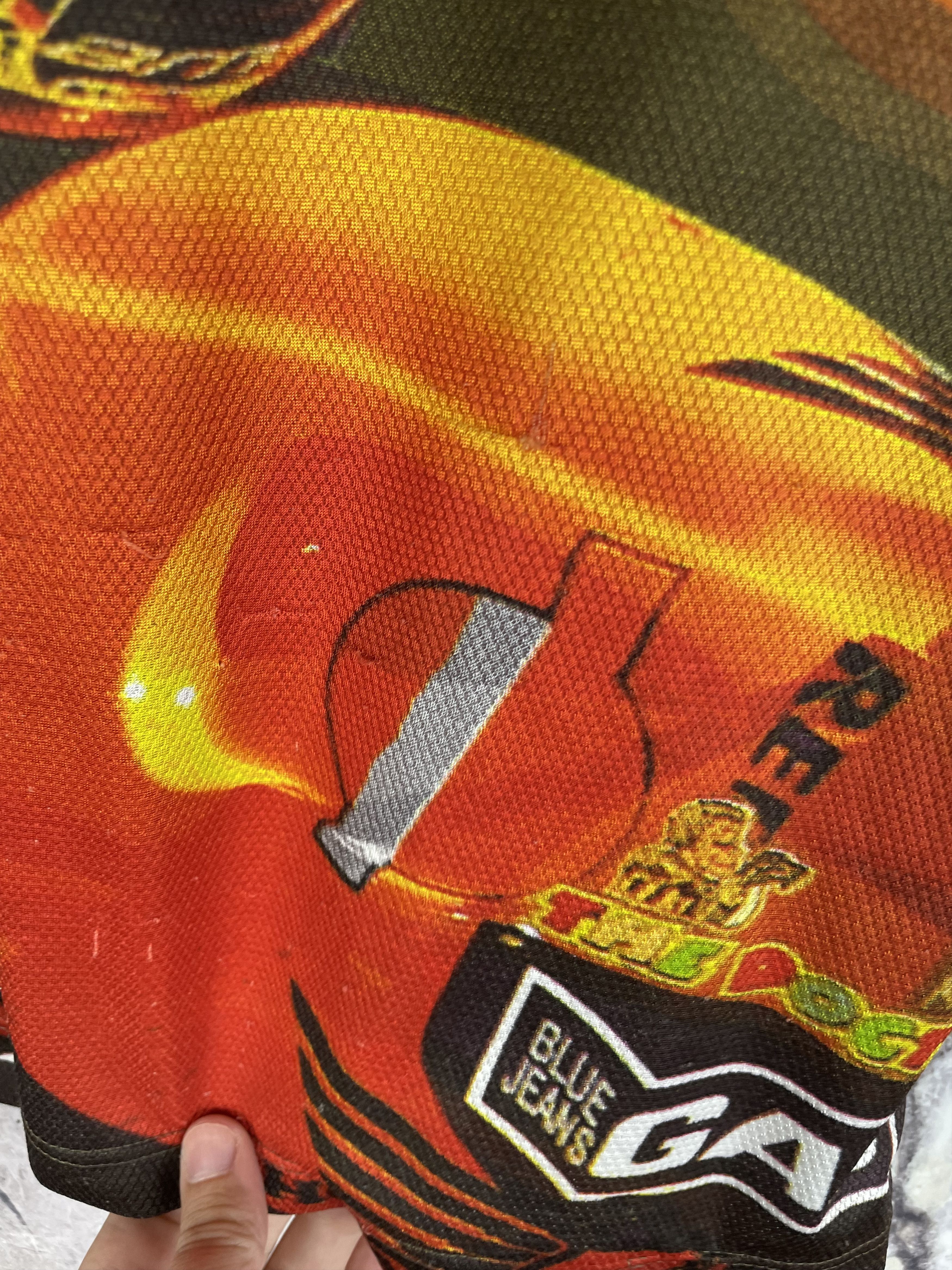 Vintage Vintage Valentino Rossi VR 46 T-Shirt Jersey Size US L / EU 52-54 / 3 - 6 Thumbnail