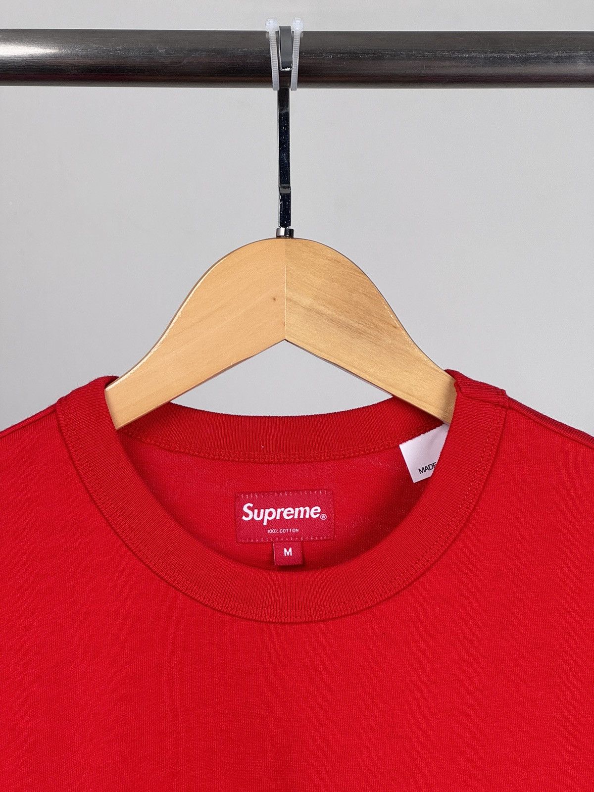 Supreme UNWORN* 'NO THANKS' tee M Size US M / EU 48-50 / 2 - 2 Thumbnail