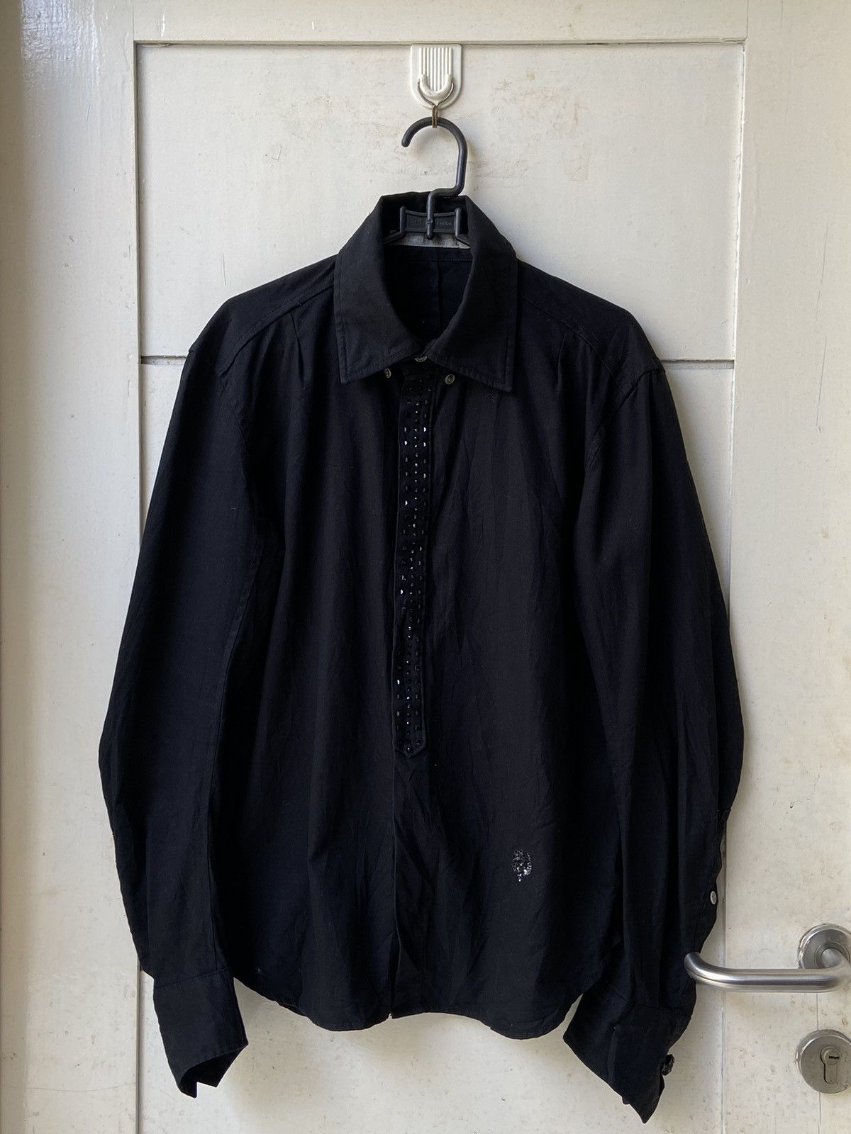 image of Francist Mor K S Francist.mor.k.s. Black Shirt, Men's (Size Medium)