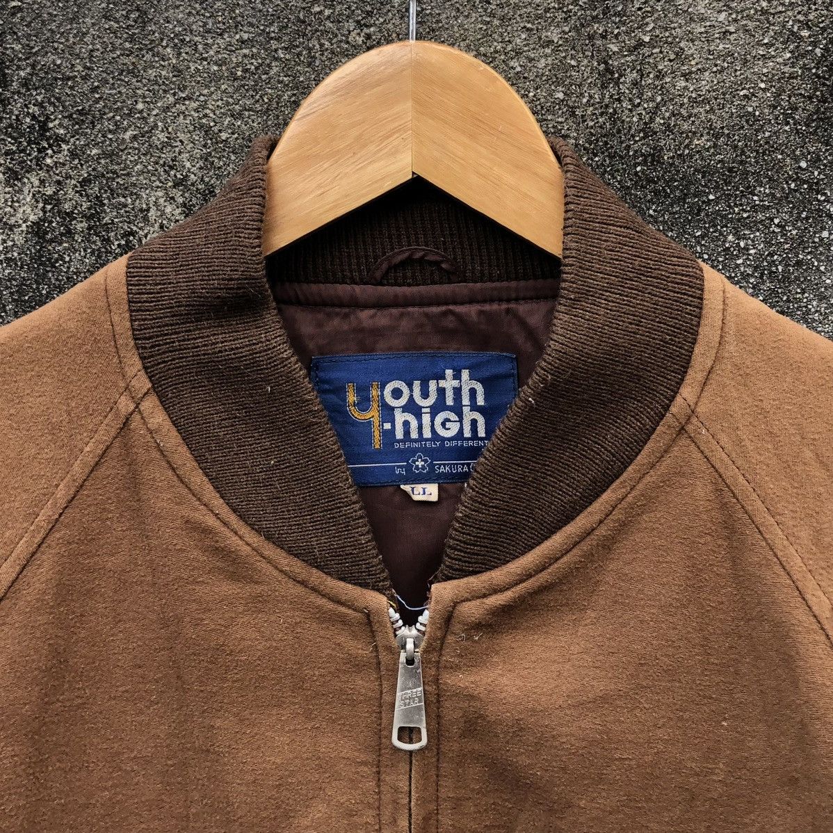 Vintage Vintage Youth High Corduroy Zipper Bomber Jacket Size US M / EU 48-50 / 2 - 12 Thumbnail