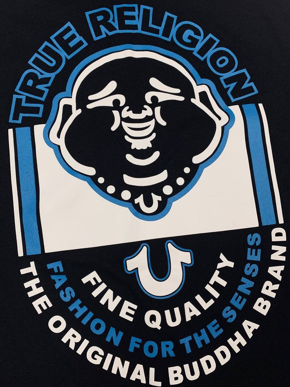 True Religion True Religion Black Tee XL Buddha Logo Large Back Graphic Size US XL / EU 56 / 4 - 13 Thumbnail