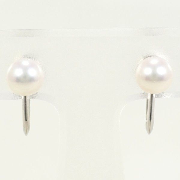Mikimoto Mikimoto Mikimoto K14WG Pearl Earrings Metal Earrings Size ONE SIZE - 1 Thumbnail