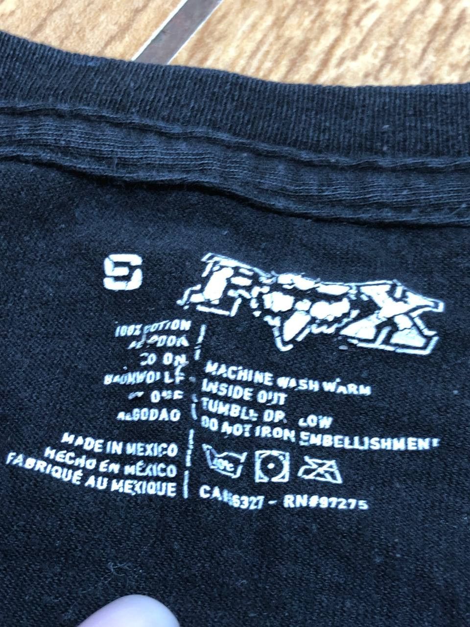 Fox Racing Y2K black big logo T-shirt Vintage Fox Racing streetwear Size US S / EU 44-46 / 1 - 2 Thumbnail
