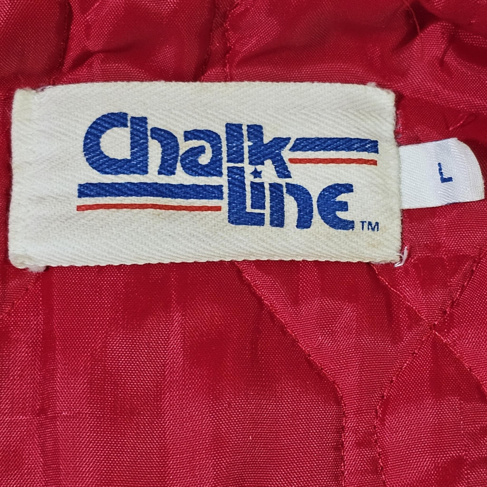 Chalk Line × MLB × Vintage St Louis Cardinals 80s Chalk Line Satin Bomber Jacket Size US L / EU 52-54 / 3 - 5 Thumbnail