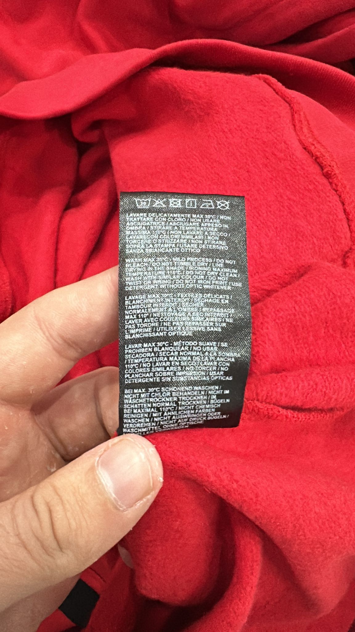 Raf Simons CC000021 Ghost Host Hoodie in Red Size US M / EU 48-50 / 2 - 9 Thumbnail