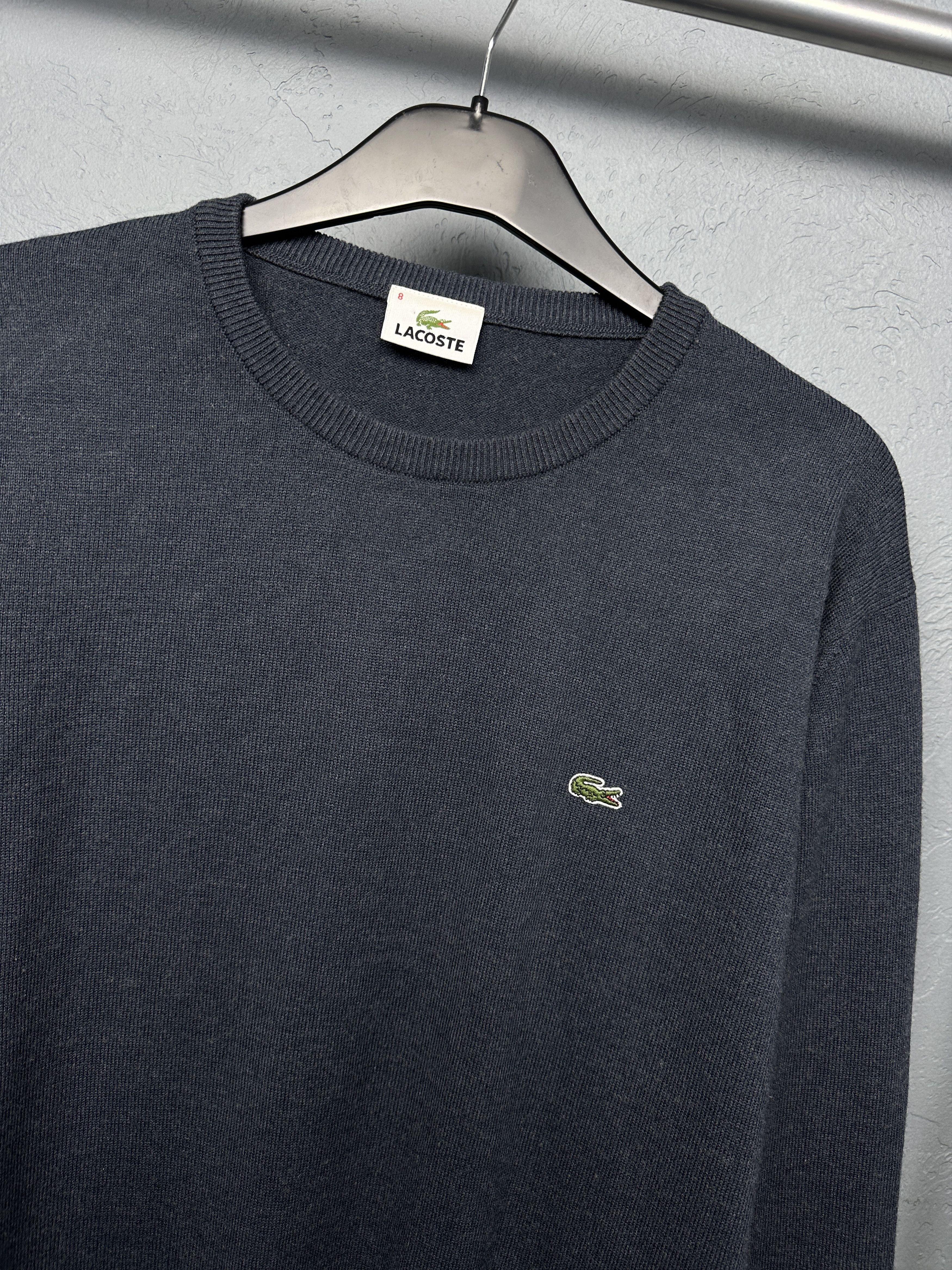 Lacoste Lacoste Mens Wool Acrylic Crew Neck Sweater Size US XXL / EU 58 / 5 - 2 Thumbnail