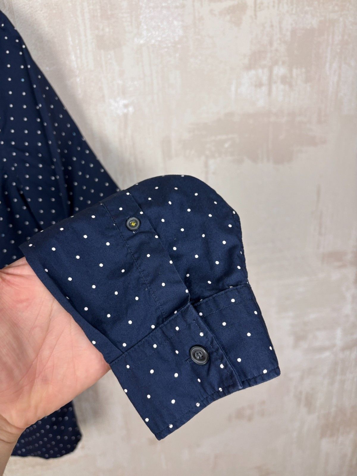 Pretty Green Pretty Green Polka Dot Shirt Long Sleeve Slim Fit Size US L / EU 52-54 / 3 - 11 Thumbnail