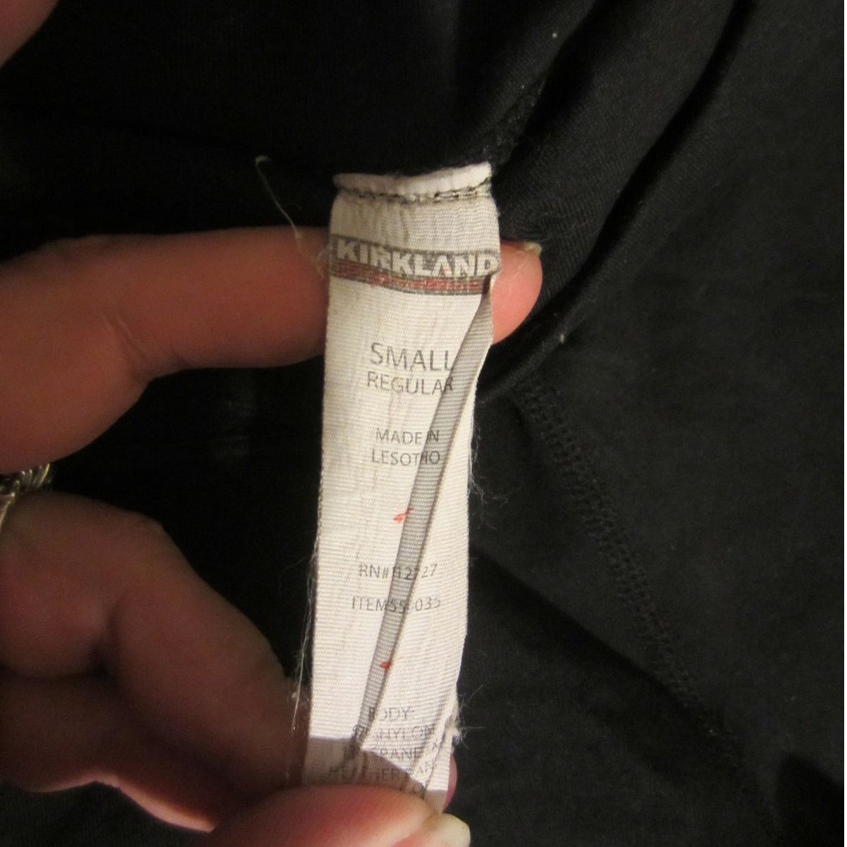 Kirkland Signature Y2K Minimalist Black Wide Leg Yoga Pants Kirkland Size Small Size 25" / US 0 / IT 36 - 3 Thumbnail