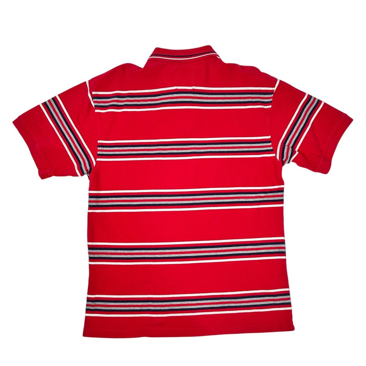 Mecca Vintage Mecca Polo Shirt Mens Large Red Striped Short Sleeve Size US L / EU 52-54 / 3 - 5 Thumbnail