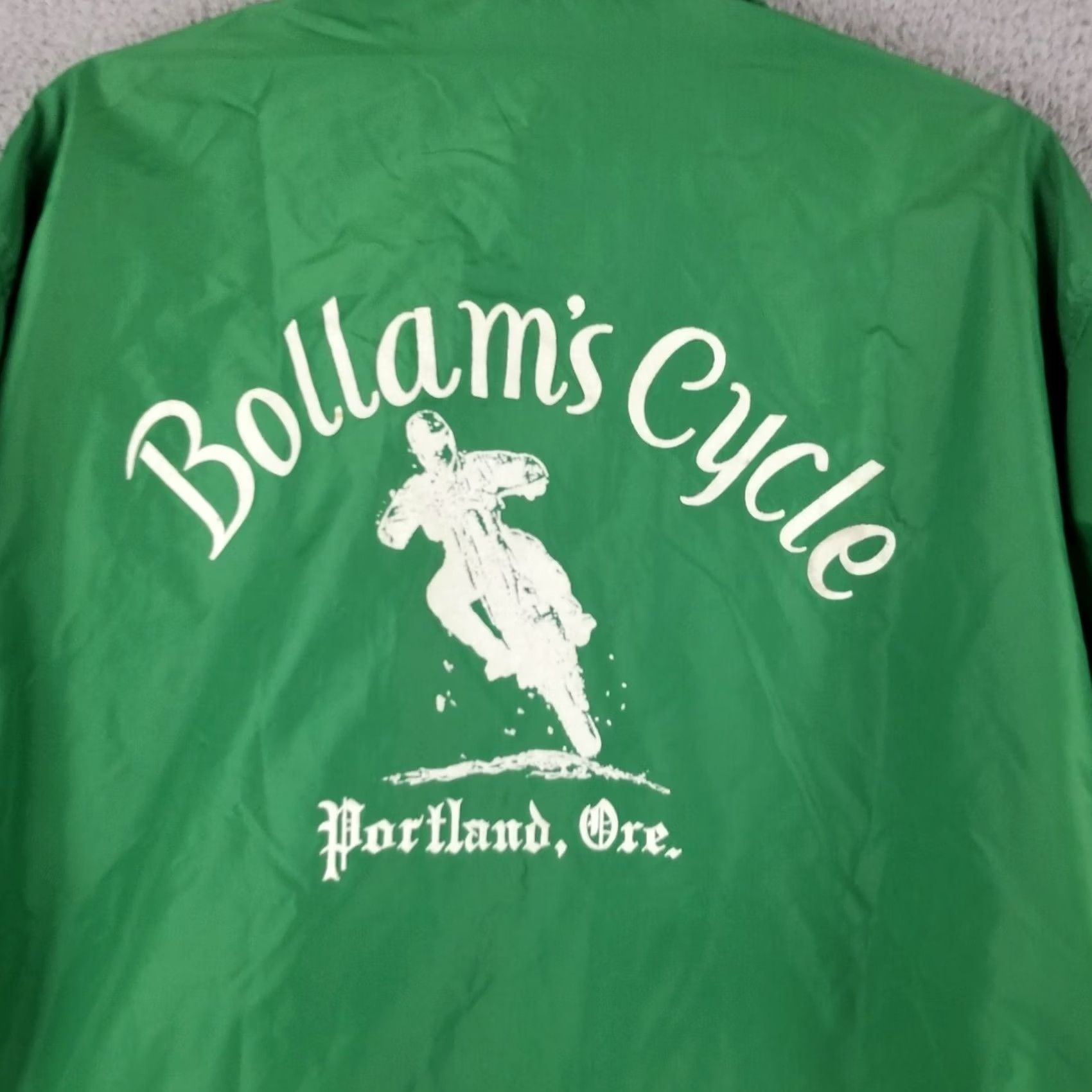 Vintage VINTAGE Olympic Mexico 1968 Jacket Men M Green Solid 60s 70s 80s 90s Motorcycle Logo Sports Size US M / EU 48-50 / 2 - 6 Thumbnail