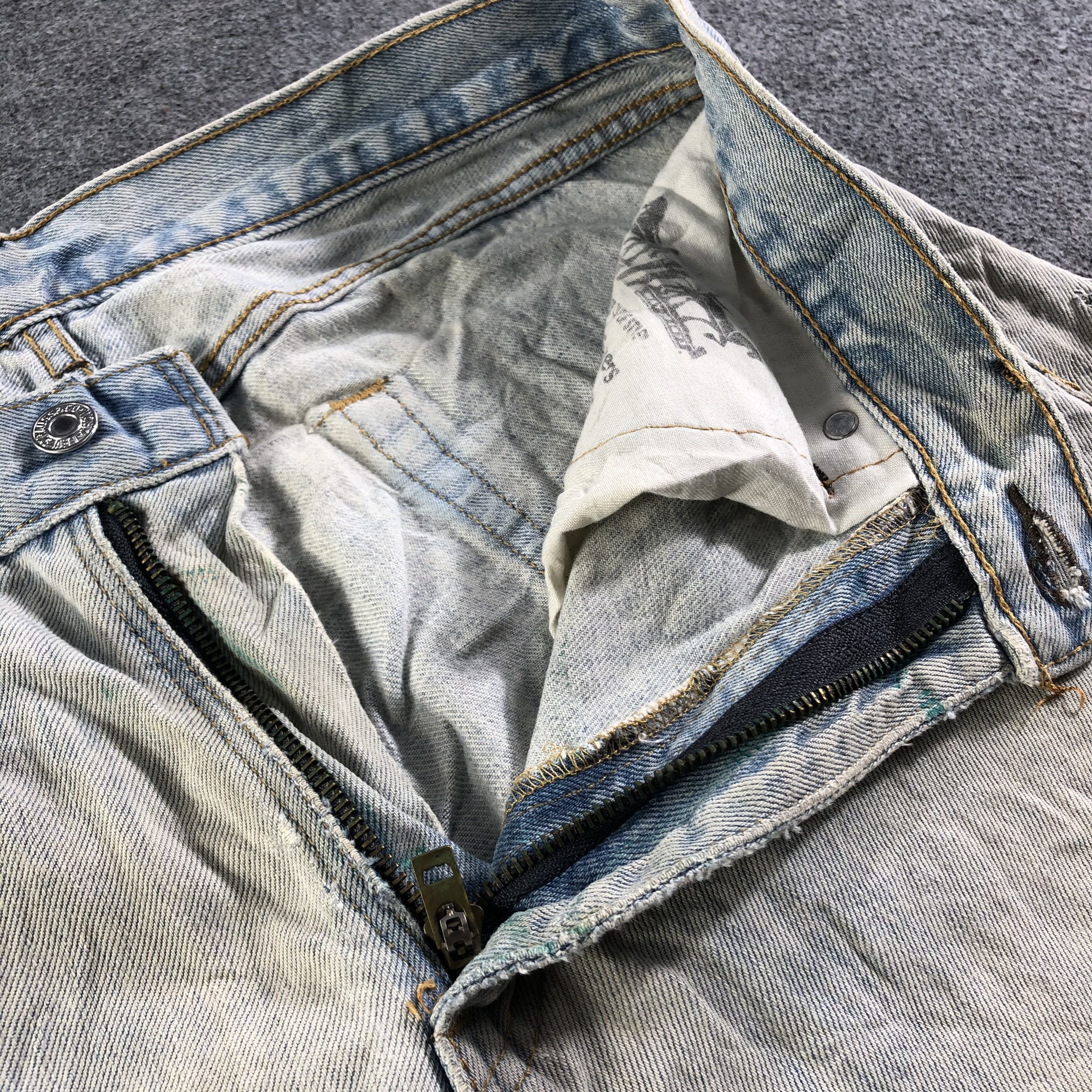 Levi's Vintage Light Wash Levis 505 Jeans-J3102 Size US 34 / EU 50 - 10 Thumbnail