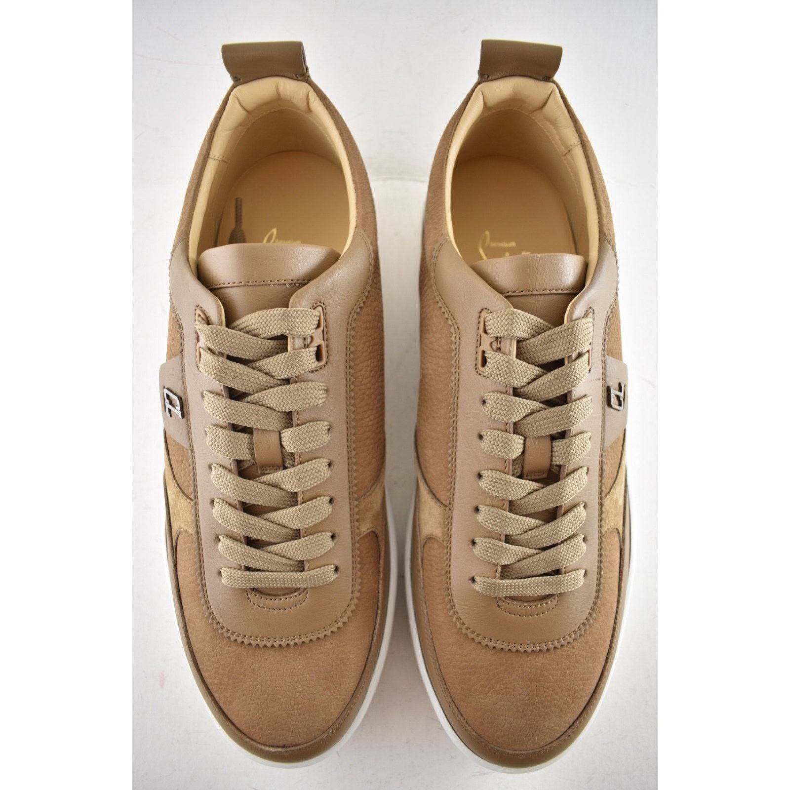Christian Louboutin Christian Louboutin Mens Happyrui Flat Fennec Low Top Size US 11 / EU 44 - 8 Thumbnail