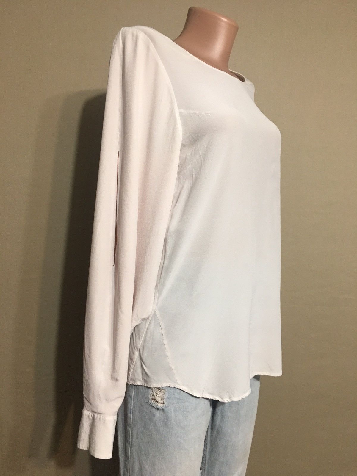 Maison Margiela Maison Margiela Silk Powder Pink Design Blouse Size EU 40 Size S / US 4 / IT 40 - 3 Thumbnail