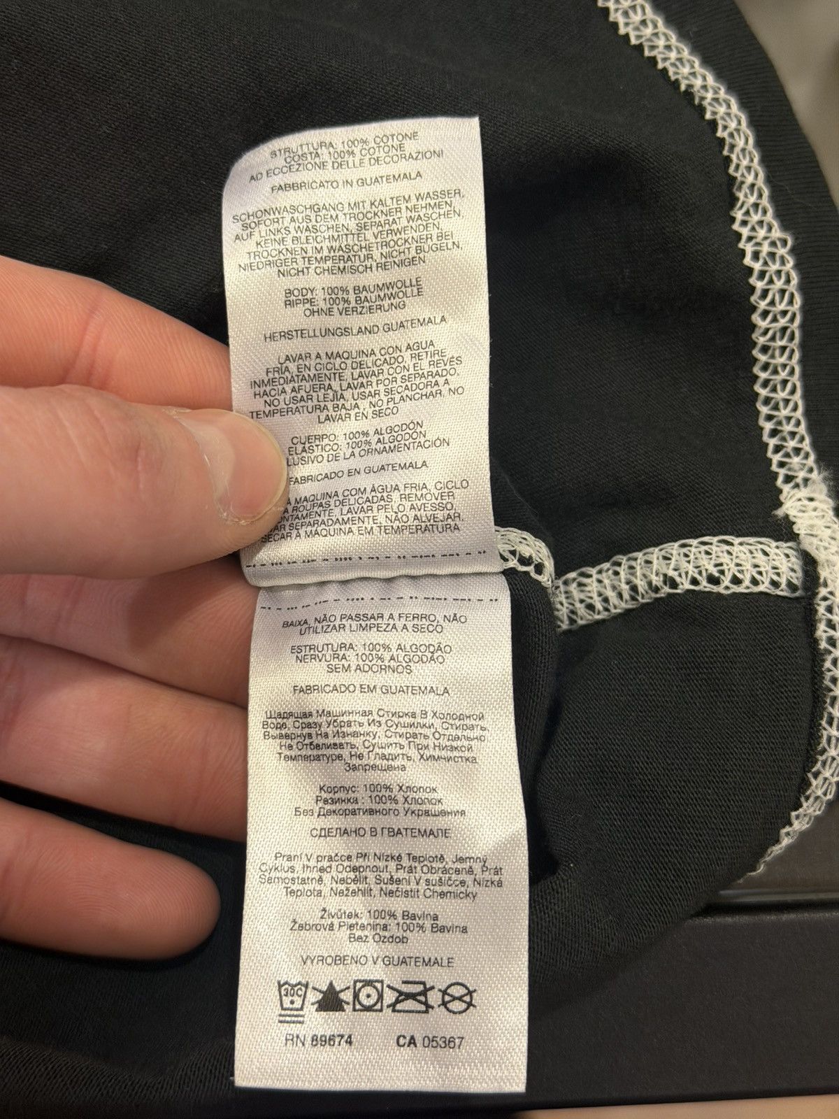 Stussy Stussy & Mountain Hardwear Tee - Stealth Grey Size US M / EU 48-50 / 2 - 5 Thumbnail