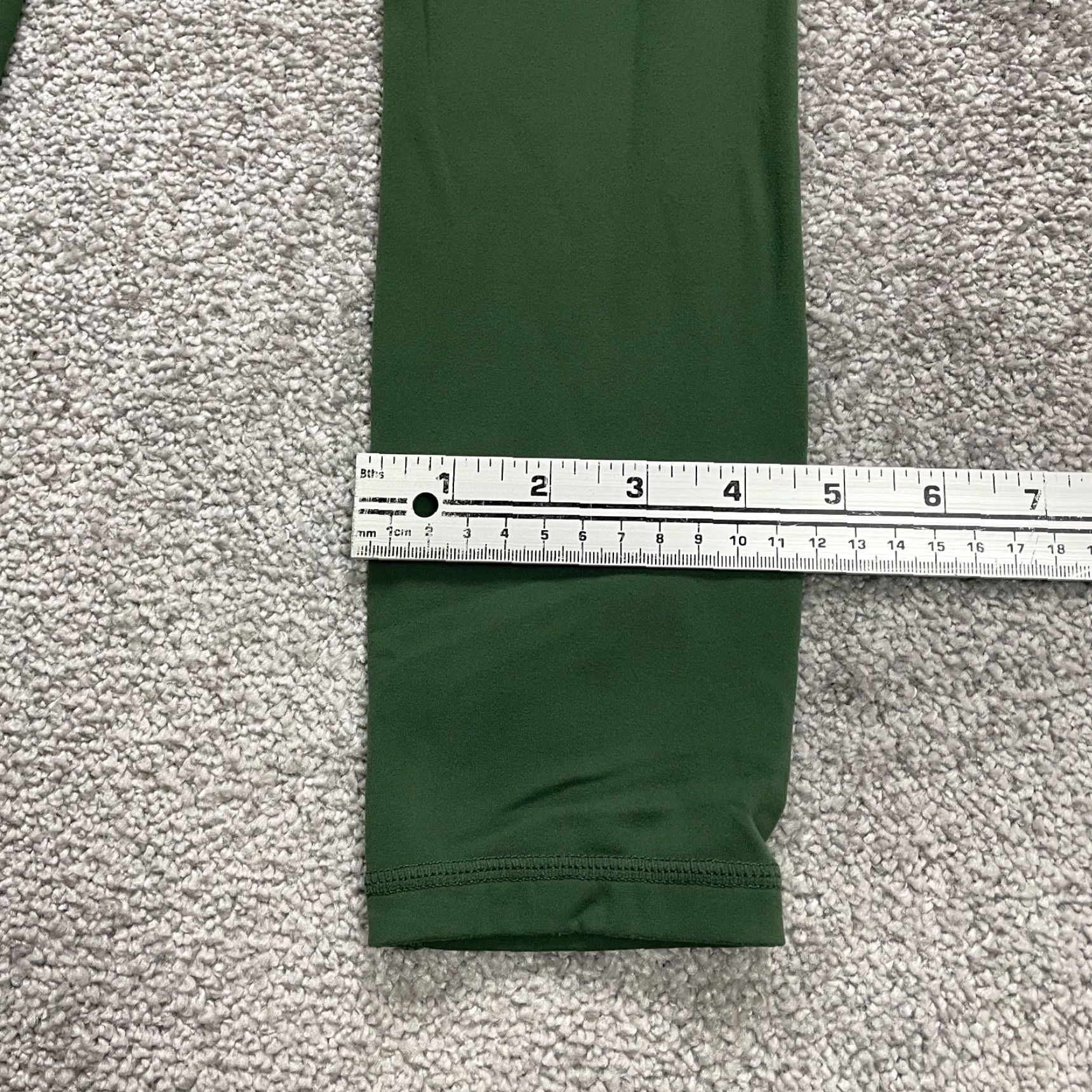 Vintage Zyia Active Compression Leggings Womens 2 Green Mid Rise Athletic Yoga 24x23.5 Size 26" / US 2 / IT 38 - 5 Thumbnail