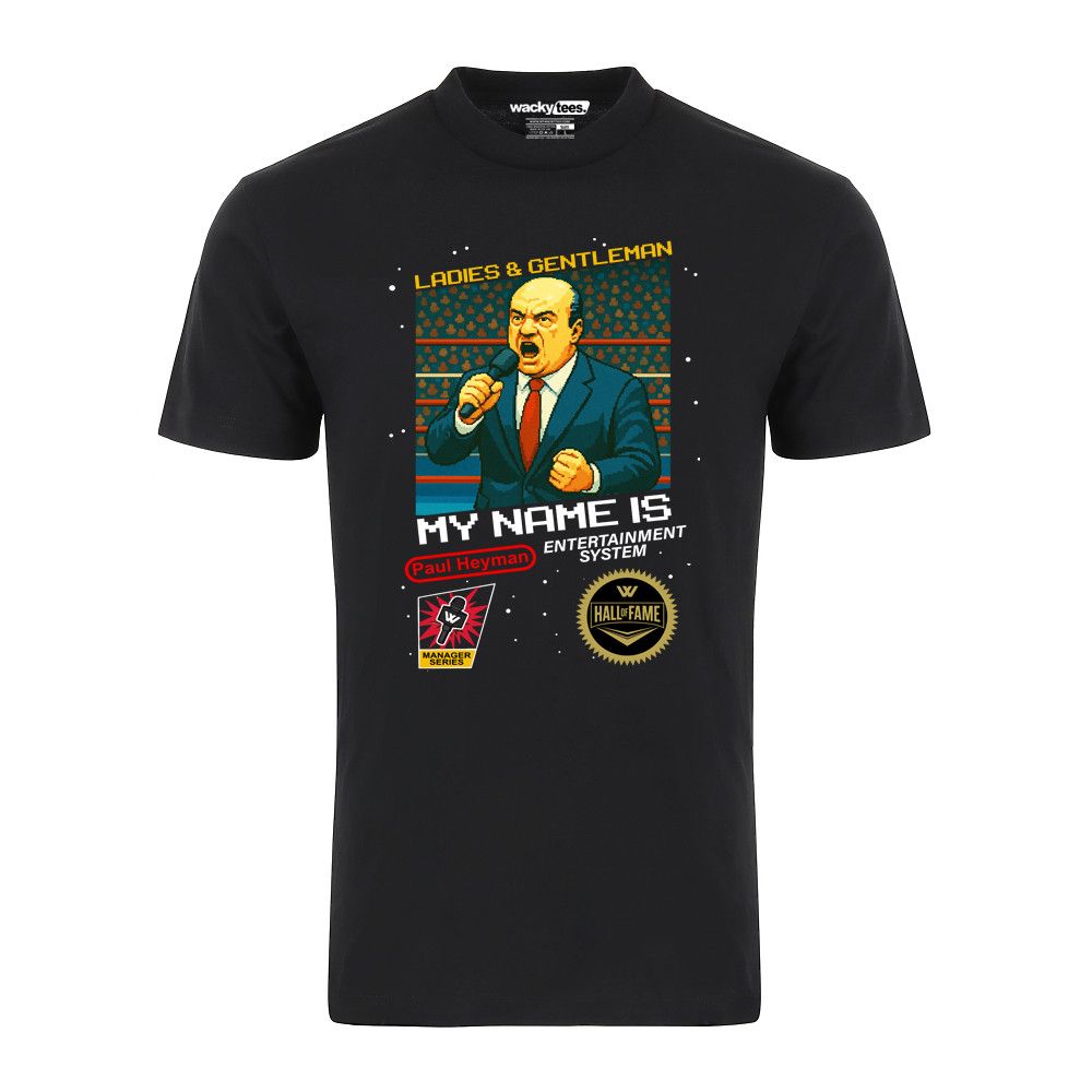 Other My Name Is Paul Heyman Wrestling 8-Bit Gaming Tee Shirt Size US L / EU 52-54 / 3 - 1 Preview