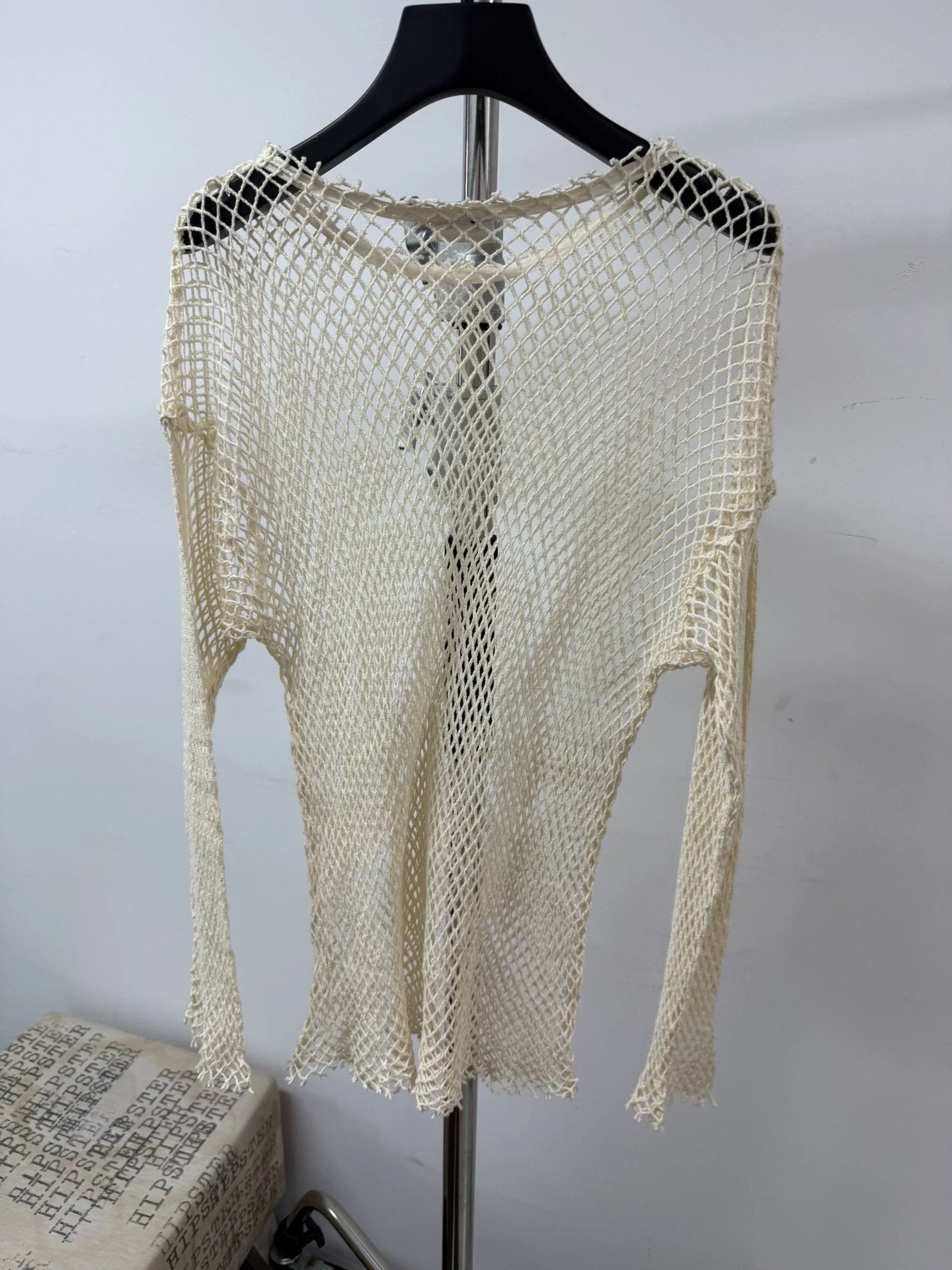 Diesel Dries van noten mesh cream-colored base layer Size US S / EU 44-46 / 1 - 5 Thumbnail