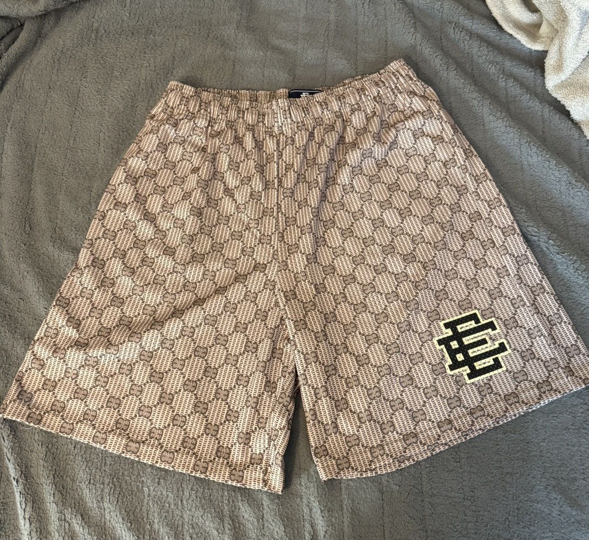 Eric Emanuel Eric Emanuel EE Print Baggy Shorts Size US 40 / EU 56 - 1 Thumbnail