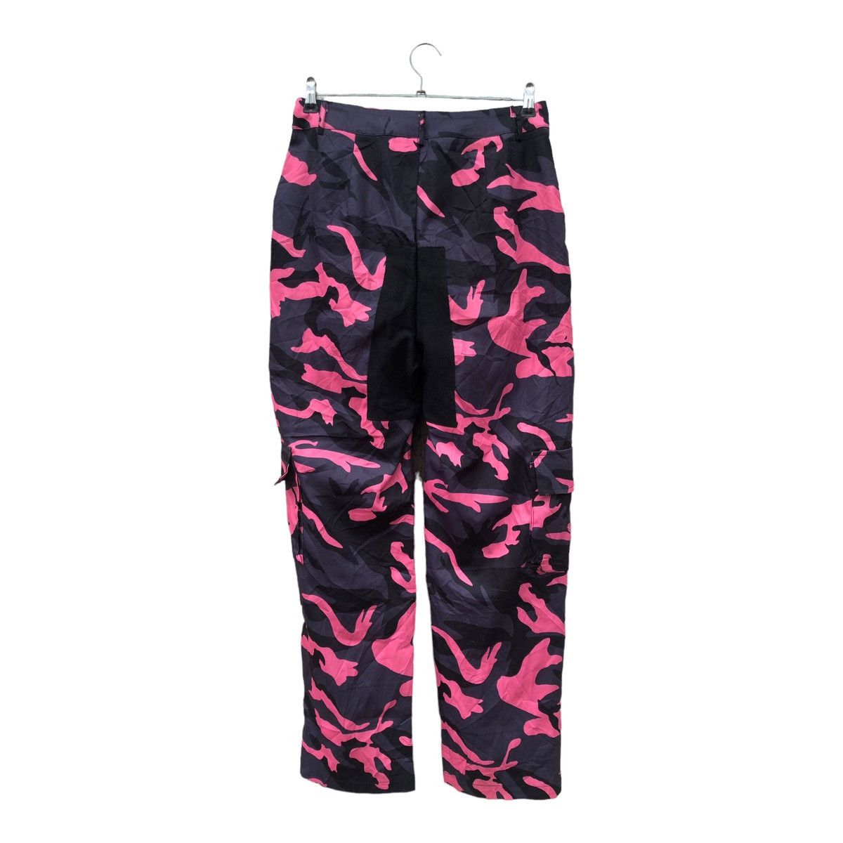 Japanese Brand Drawstring Work Pants Cargo Camouflage Pink Digi Size US 29 - 1 Thumbnail