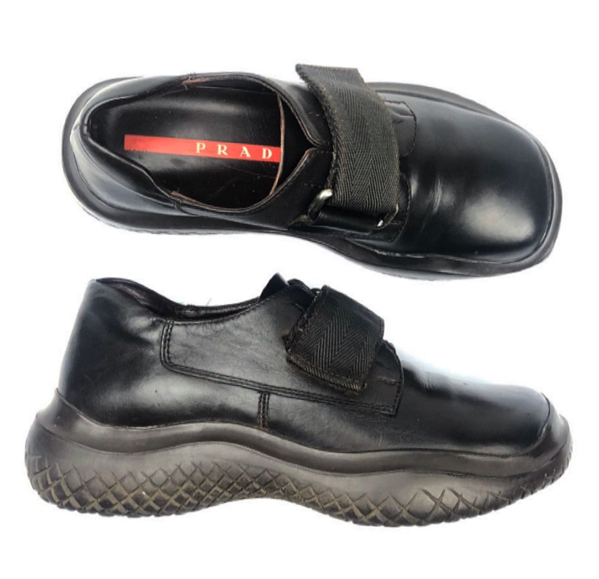 Prada Prada FW99 Velcro runway sneaker Size US 6.5 / IT 36.5 - 1 Thumbnail