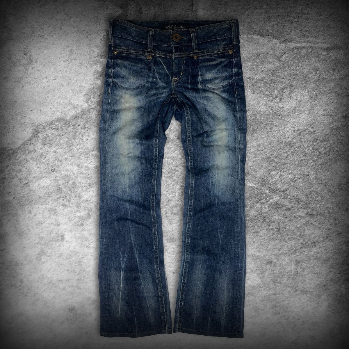 Japanese Brand Rush Hour Platina Flare Denim Jeans W32 Y2K Japanese Denim Size US 32 / EU 48 - 1 Thumbnail