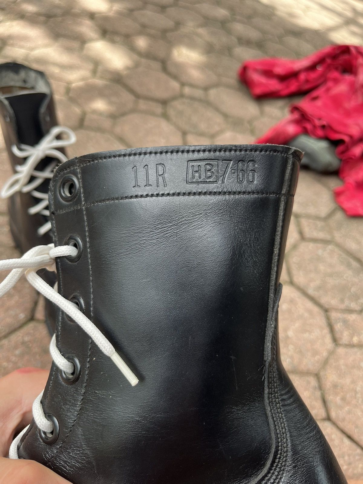 Genuine Leather × Vintage Vintage Rare Genuine Leather 1970s Combat Boots Size US 11 / EU 44 - 9 Thumbnail