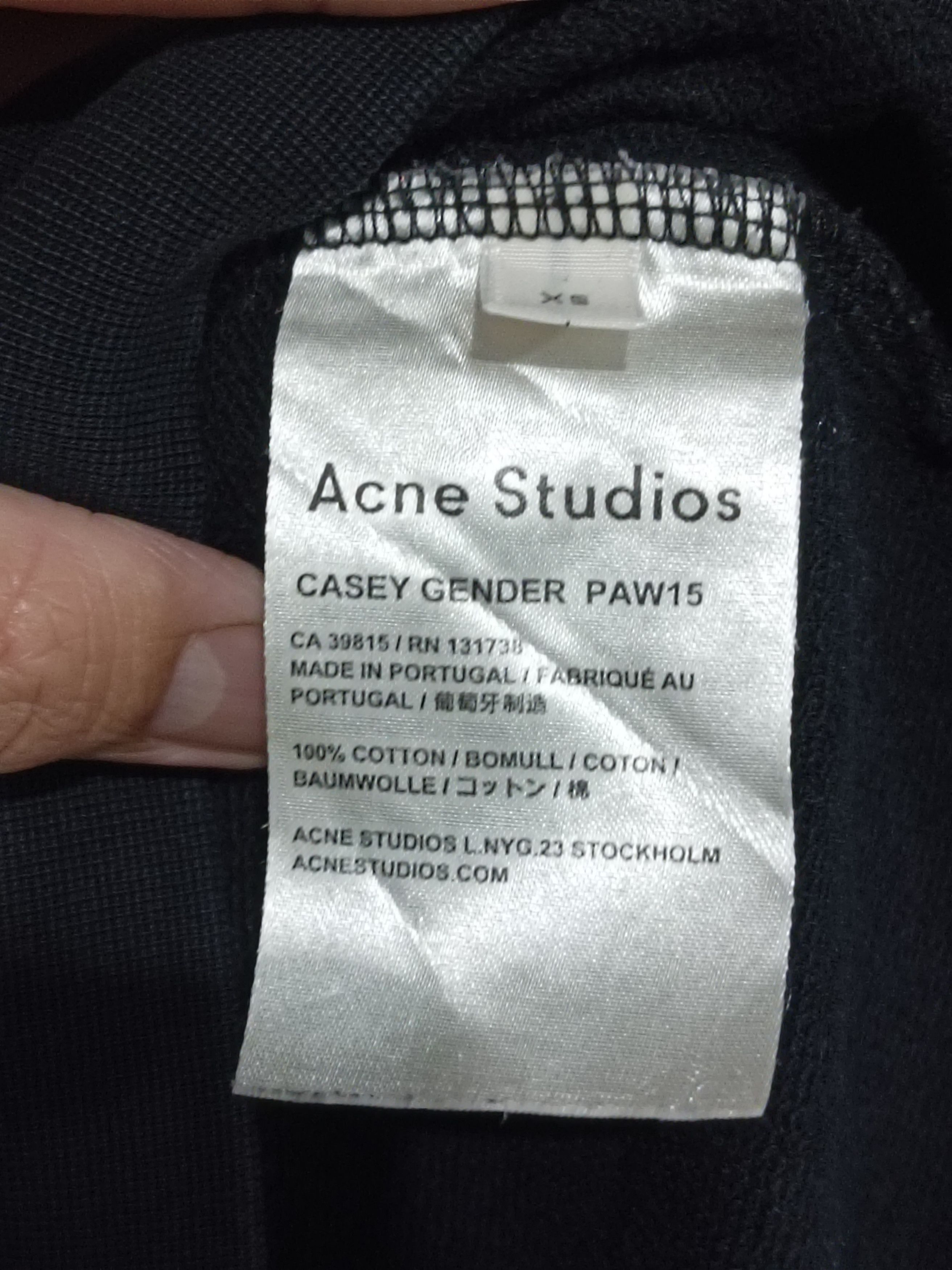 Acne Studios Acne Studios Casey "Gender Equality" Sweatshirt PAW15 Size US XS / EU 42 / 0 - 3 Thumbnail