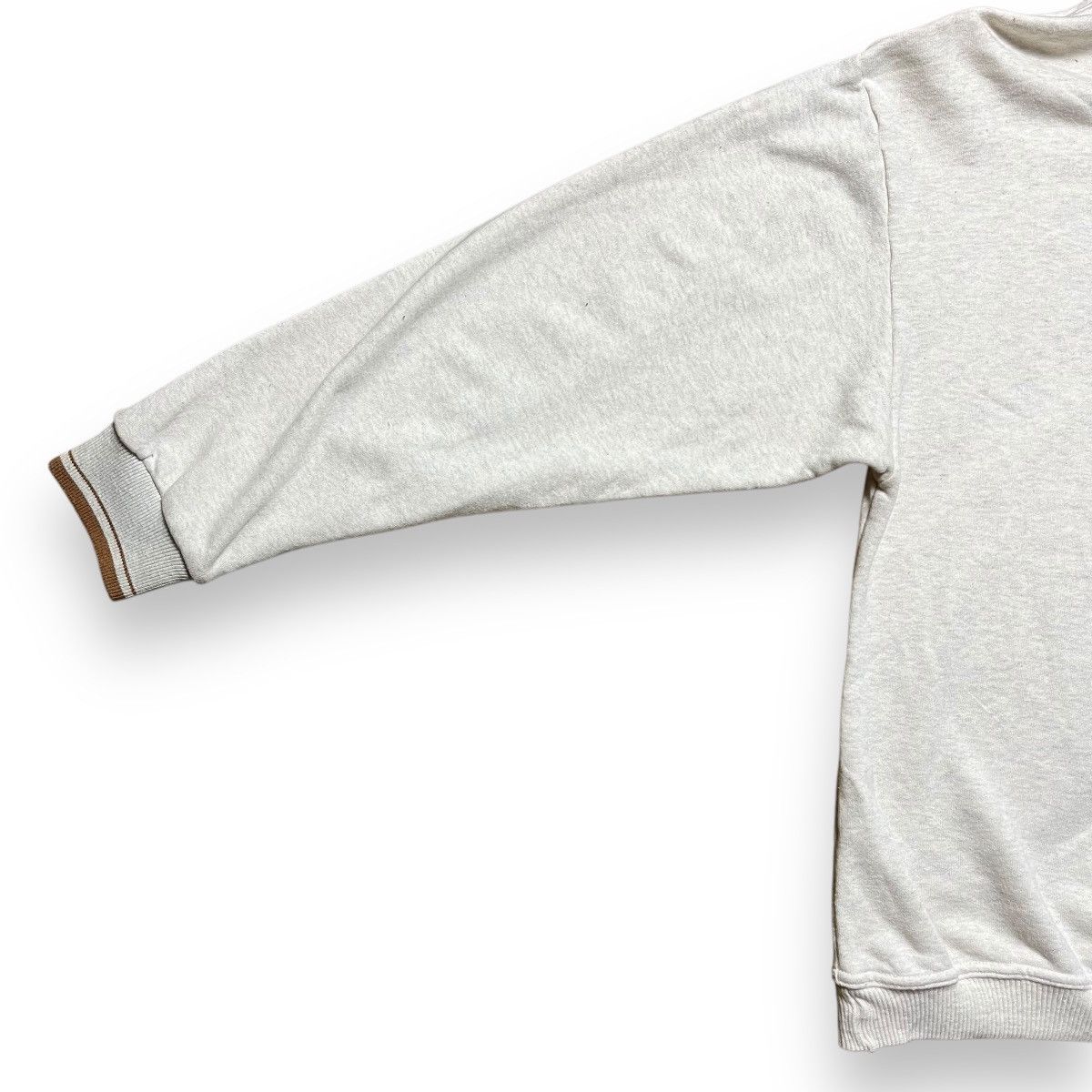 Vintage CLAUDIO VALENTINO PARIS EMBROIDERY LOGO SWEATSHIRT Size US L / EU 52-54 / 3 - 5 Thumbnail