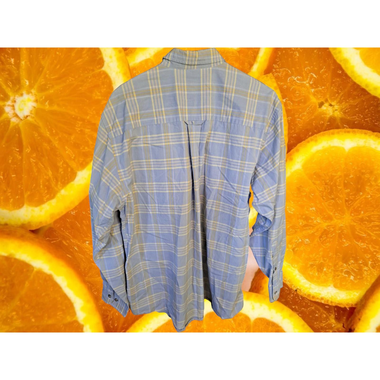 Pendleton Pendleton Blue and Yellow Button Up Shirt Size Large Size US L / EU 52-54 / 3 - 4 Thumbnail