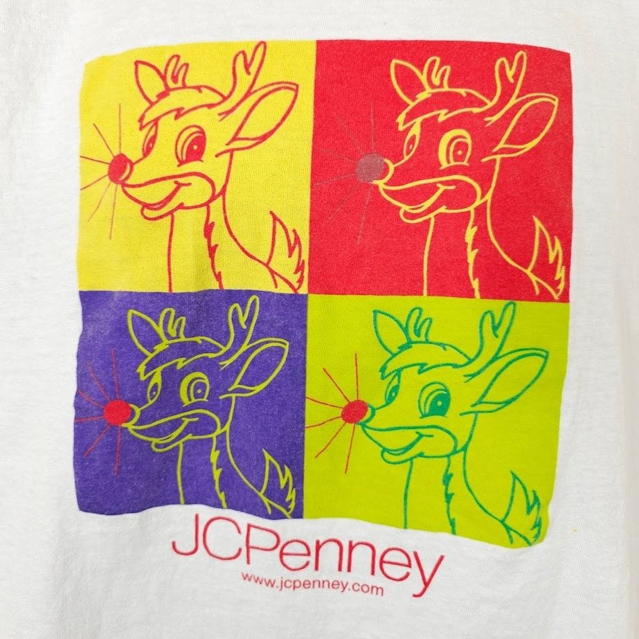 Vintage Rudolph The Red Nosed Reindeer T Shirt Vintage 90s JC Penney Size US L / EU 52-54 / 3 - 2 Preview