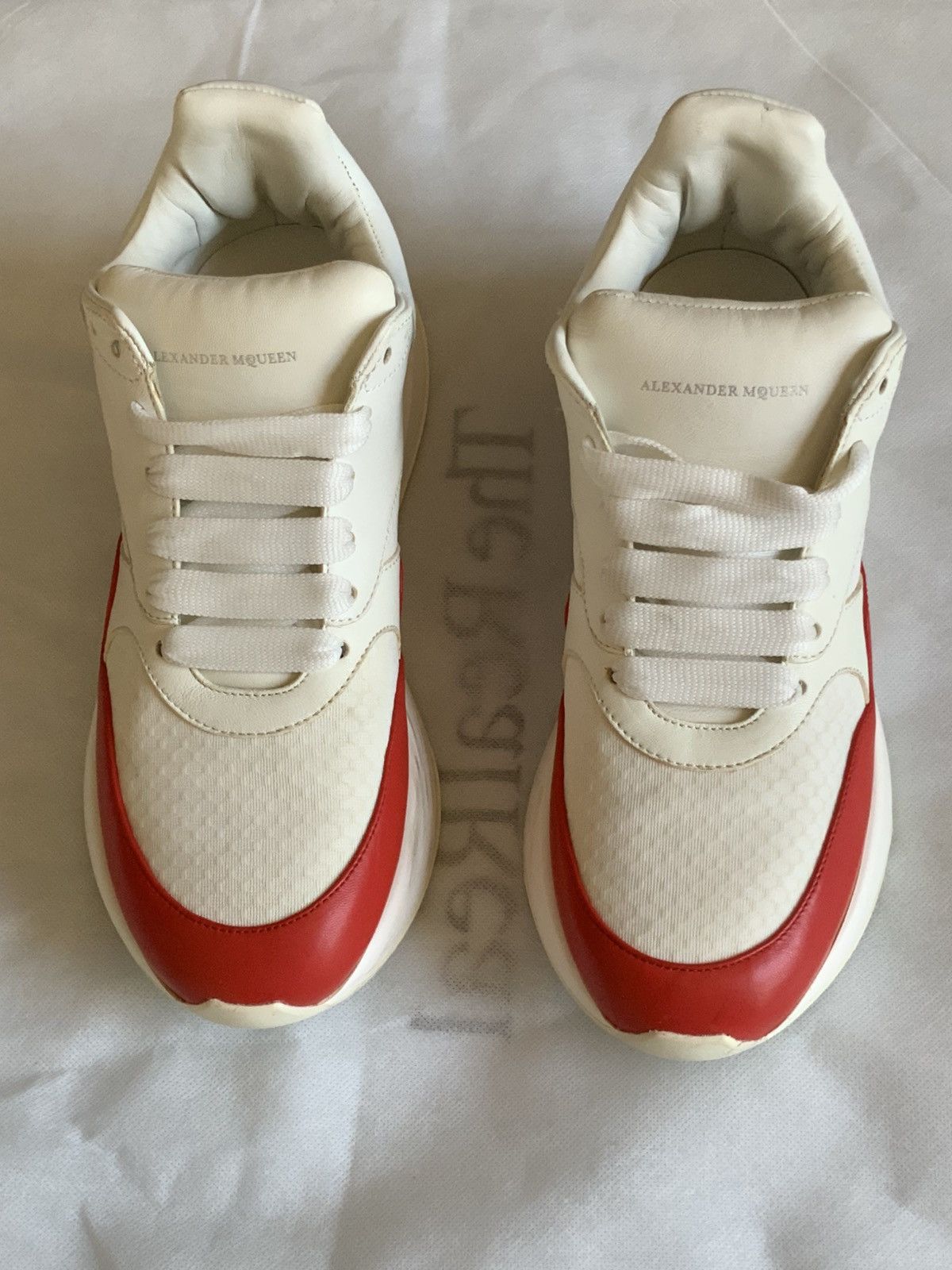 Alexander McQueen Alexander McQueen Leather Low Top Size US 9 / IT 39 - 1 Thumbnail