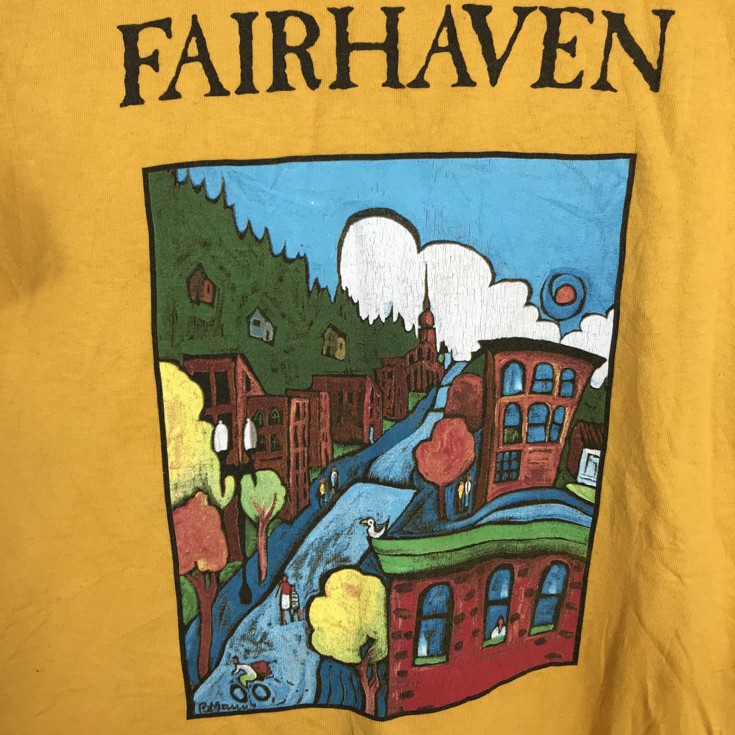 Fruit Of The Loom 90s A history FAIRHAVEN Devil by brian L griffin bellingham Size US L / EU 52-54 / 3 - 5 Thumbnail